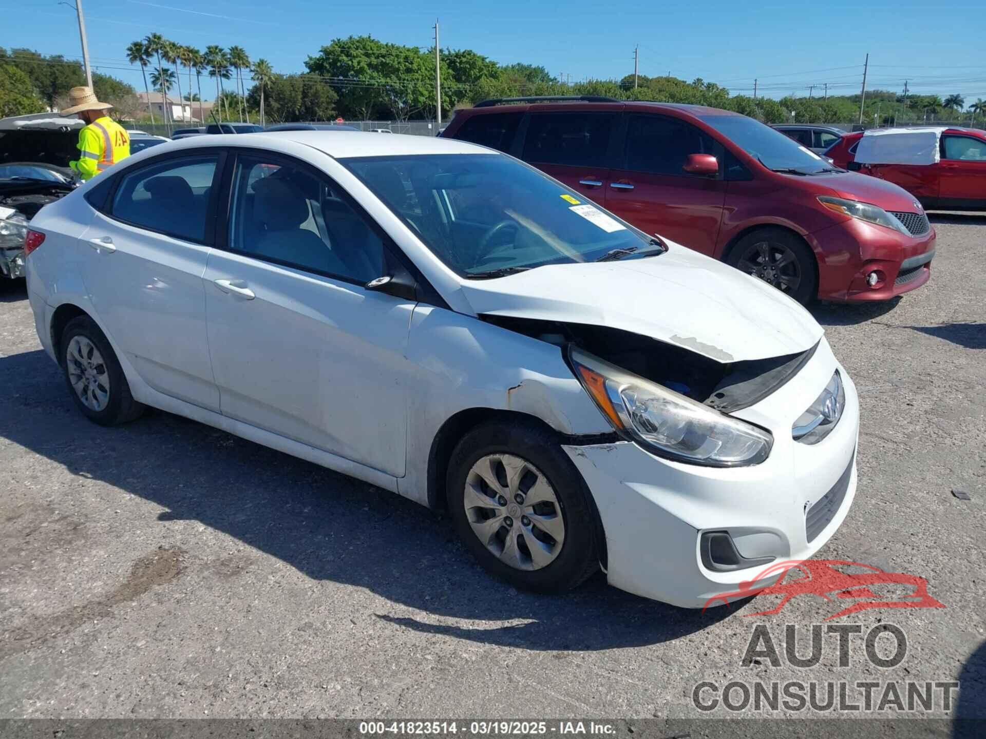HYUNDAI ACCENT 2016 - KMHCT4AE5GU106822