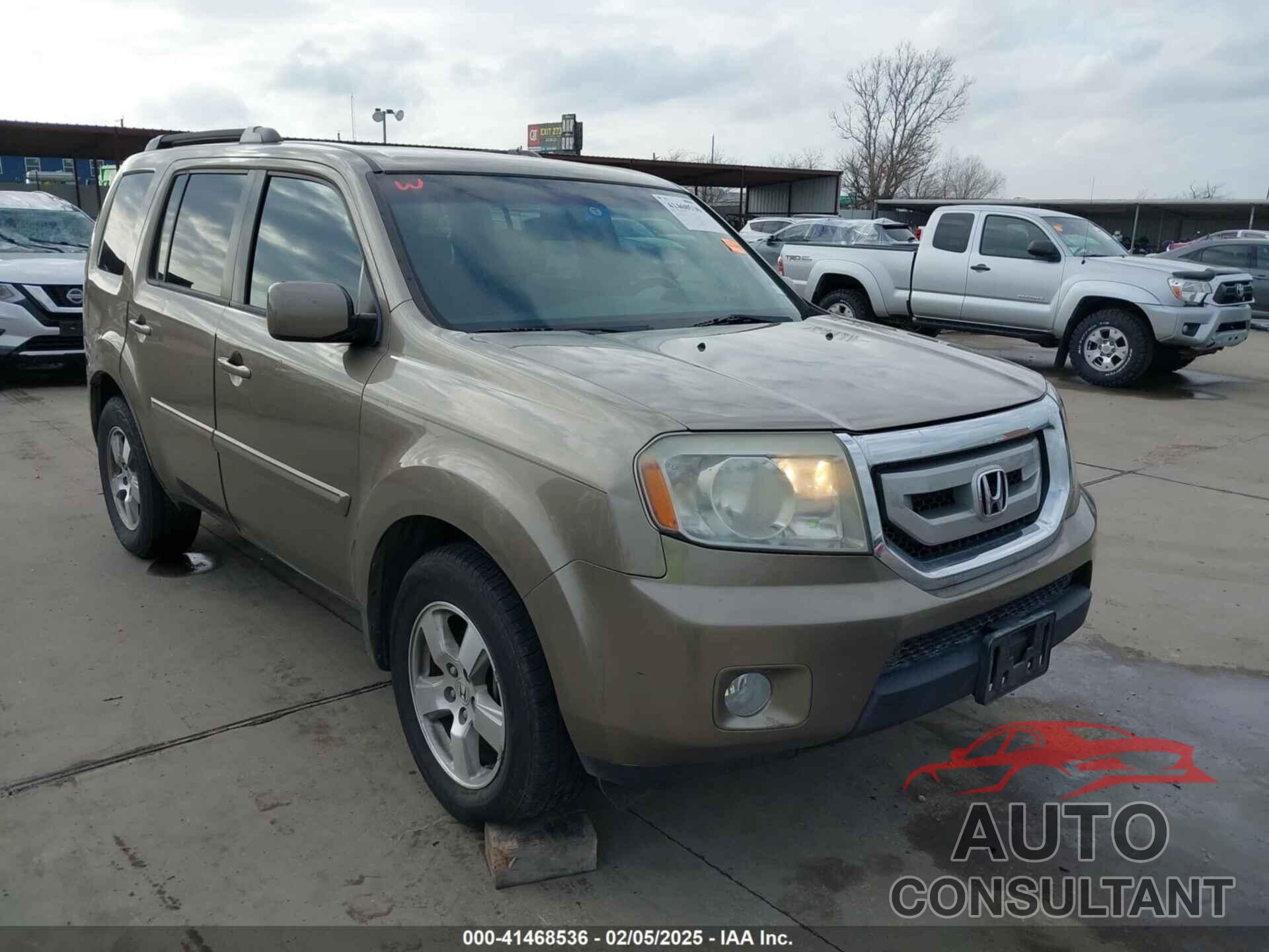 HONDA PILOT 2011 - 5FNYF3H4XBB042206