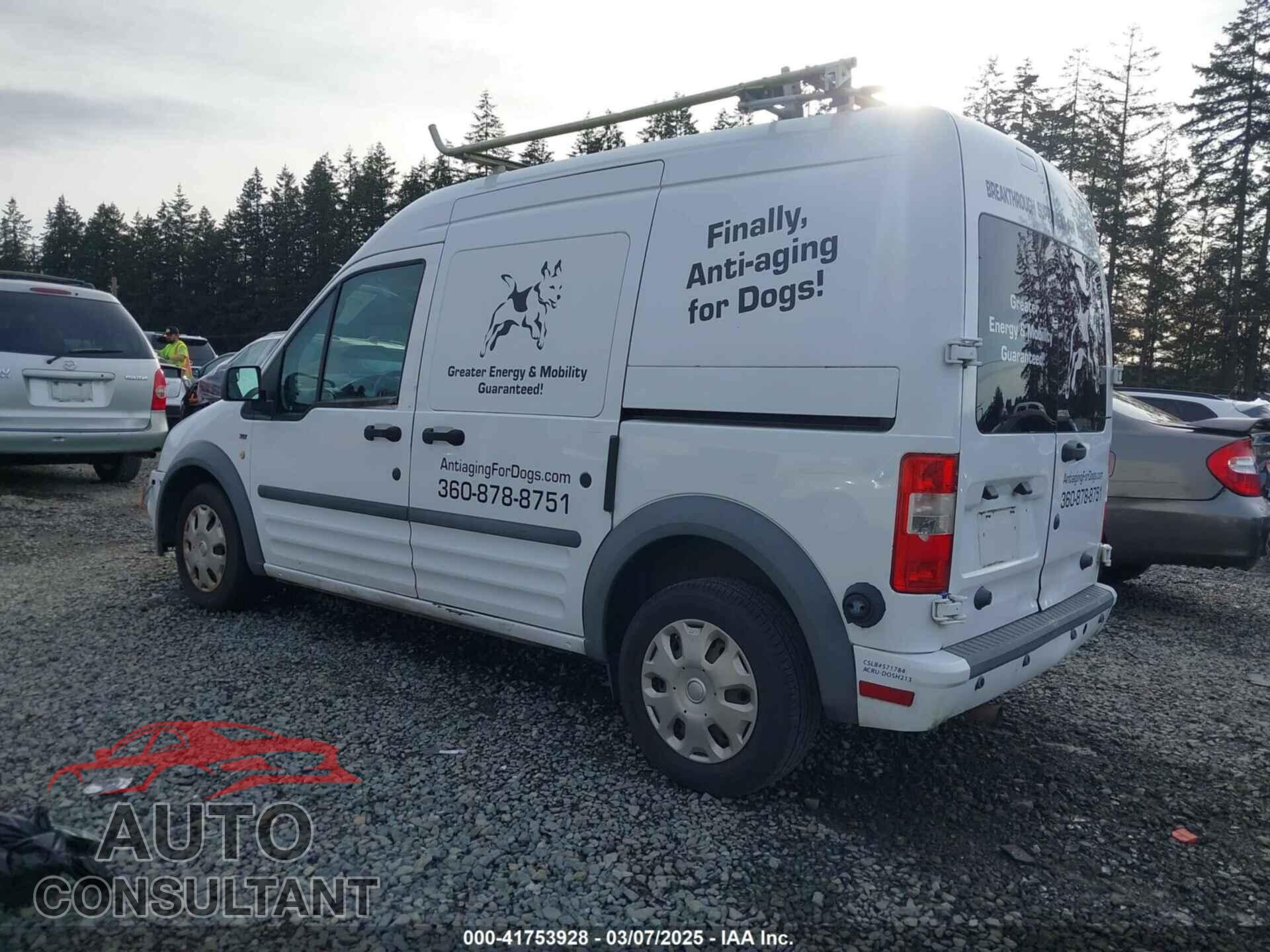 FORD TRANSIT CONNECT 2012 - NM0LS7DN2CT106410