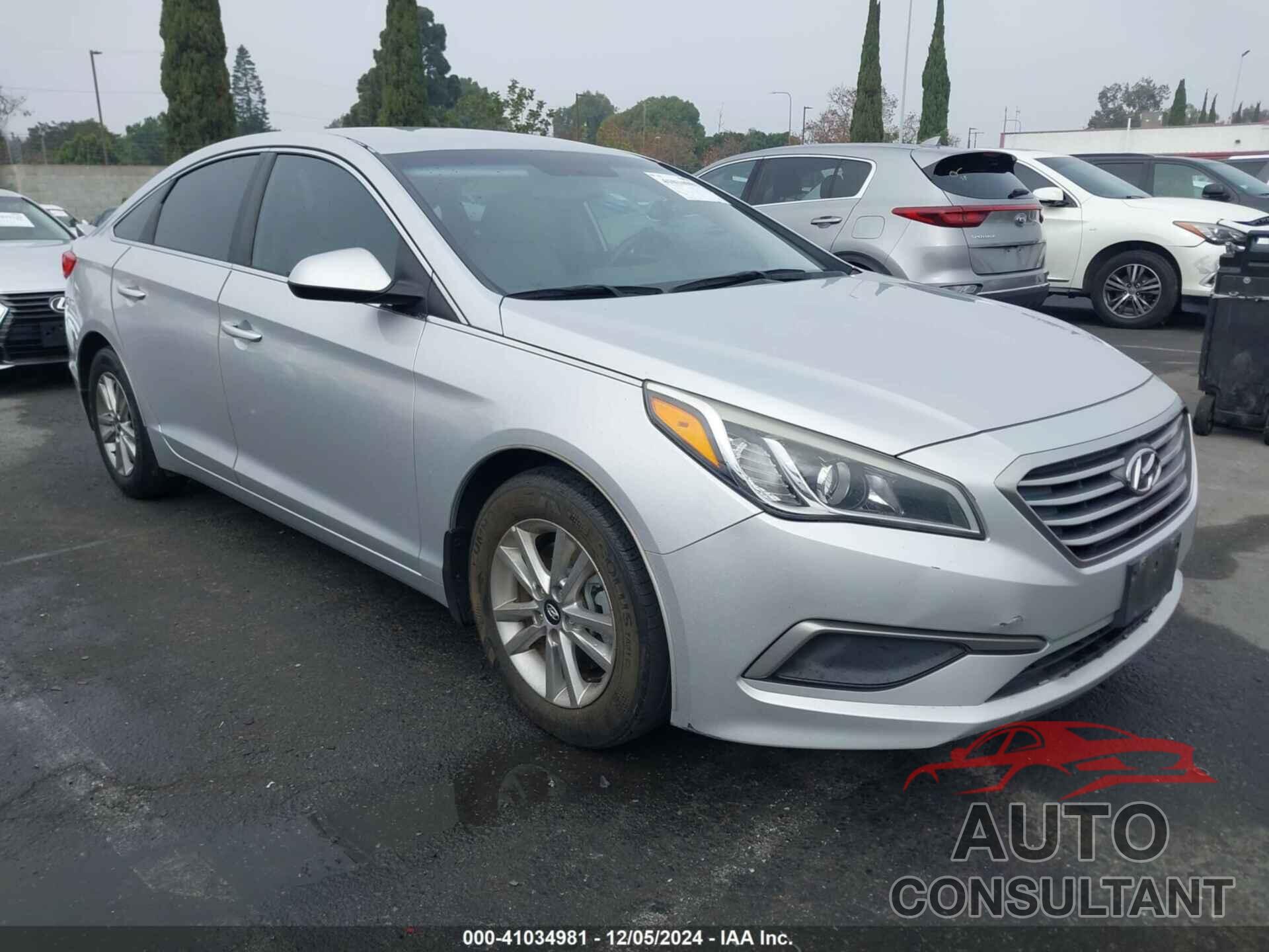 HYUNDAI SONATA 2016 - 5NPE24AF9GH388854