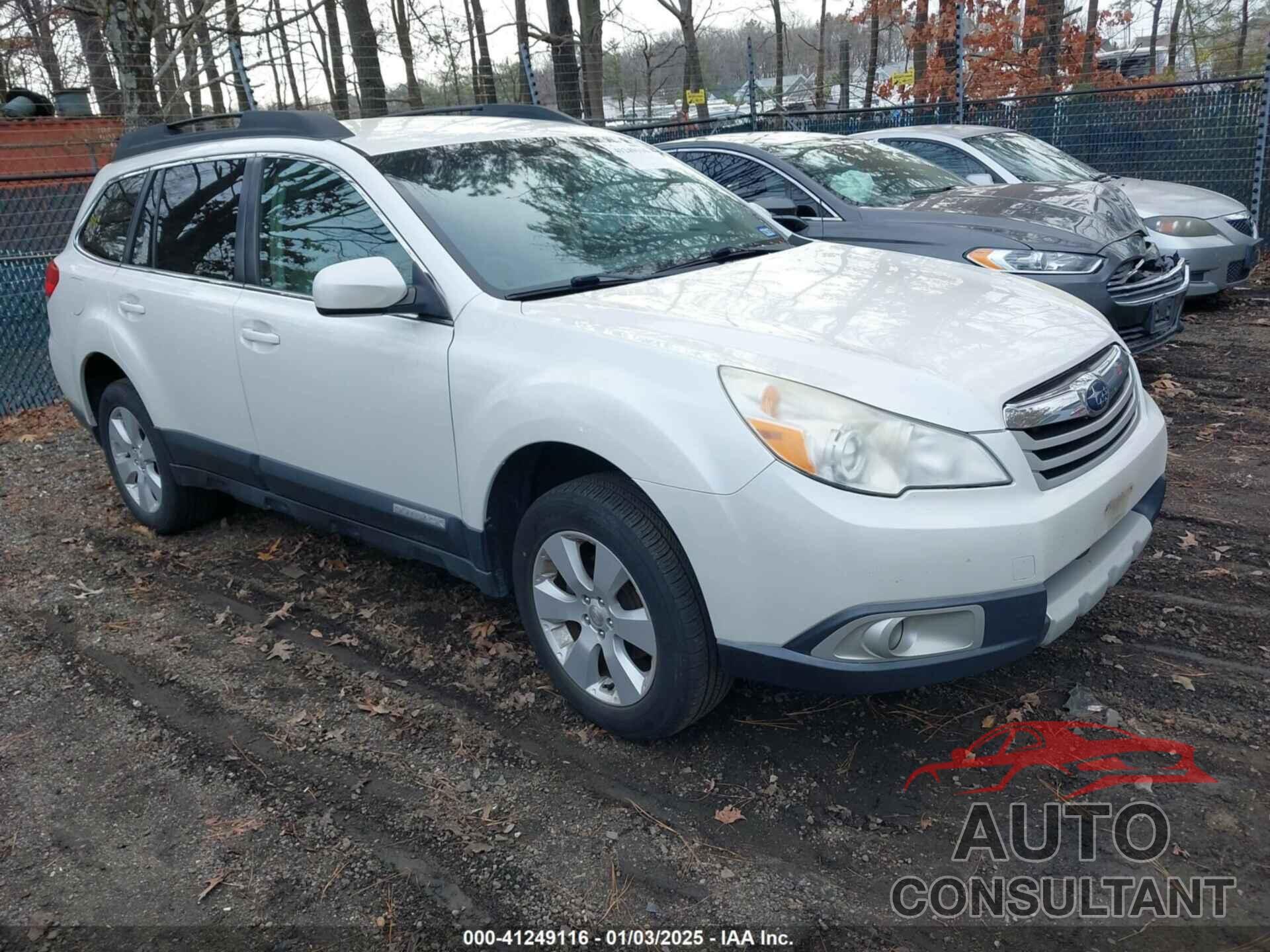 SUBARU OUTBACK 2011 - 4S4BRCCC2B3441793