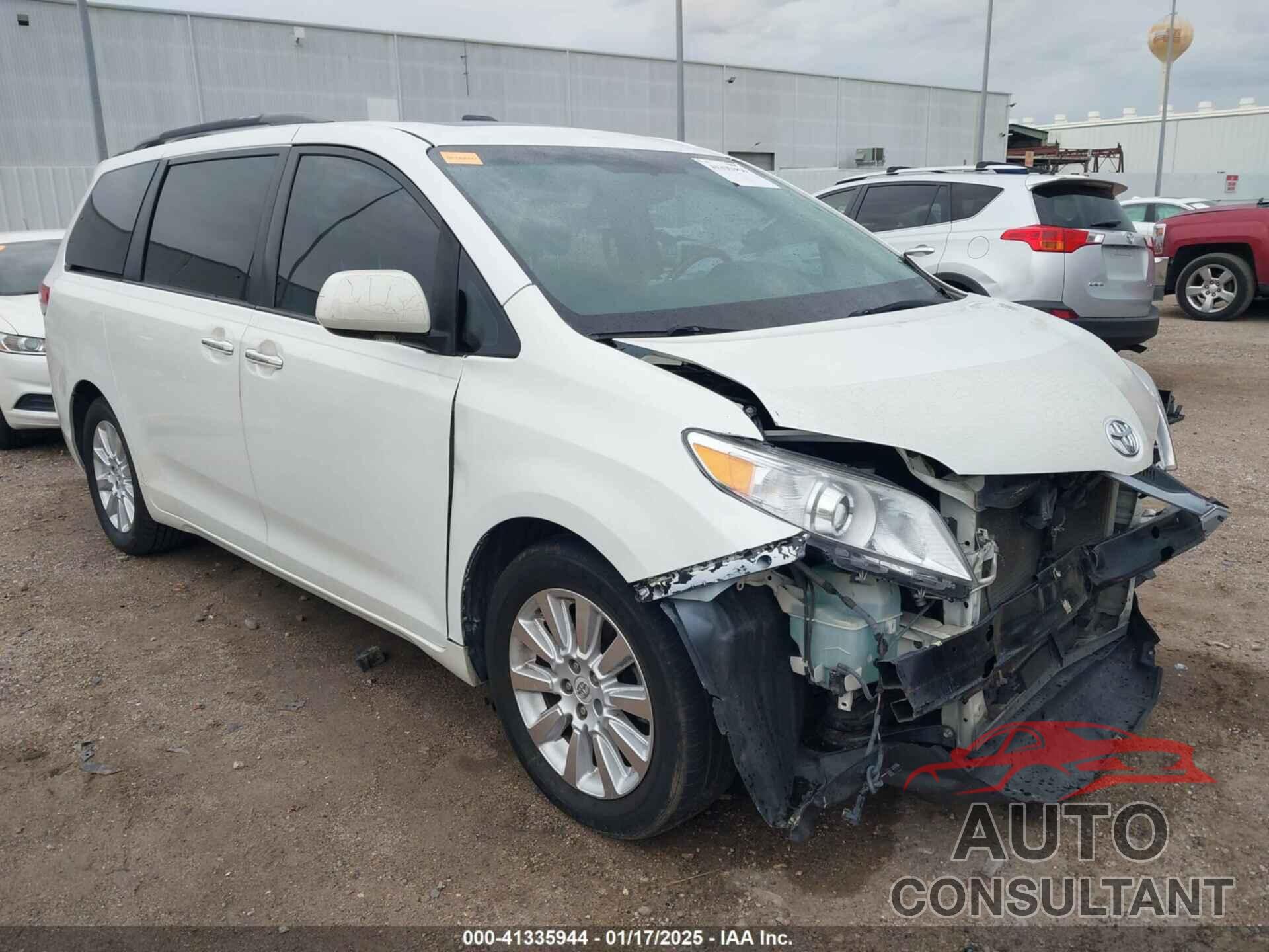 TOYOTA SIENNA 2012 - 5TDYK3DCXCS229015