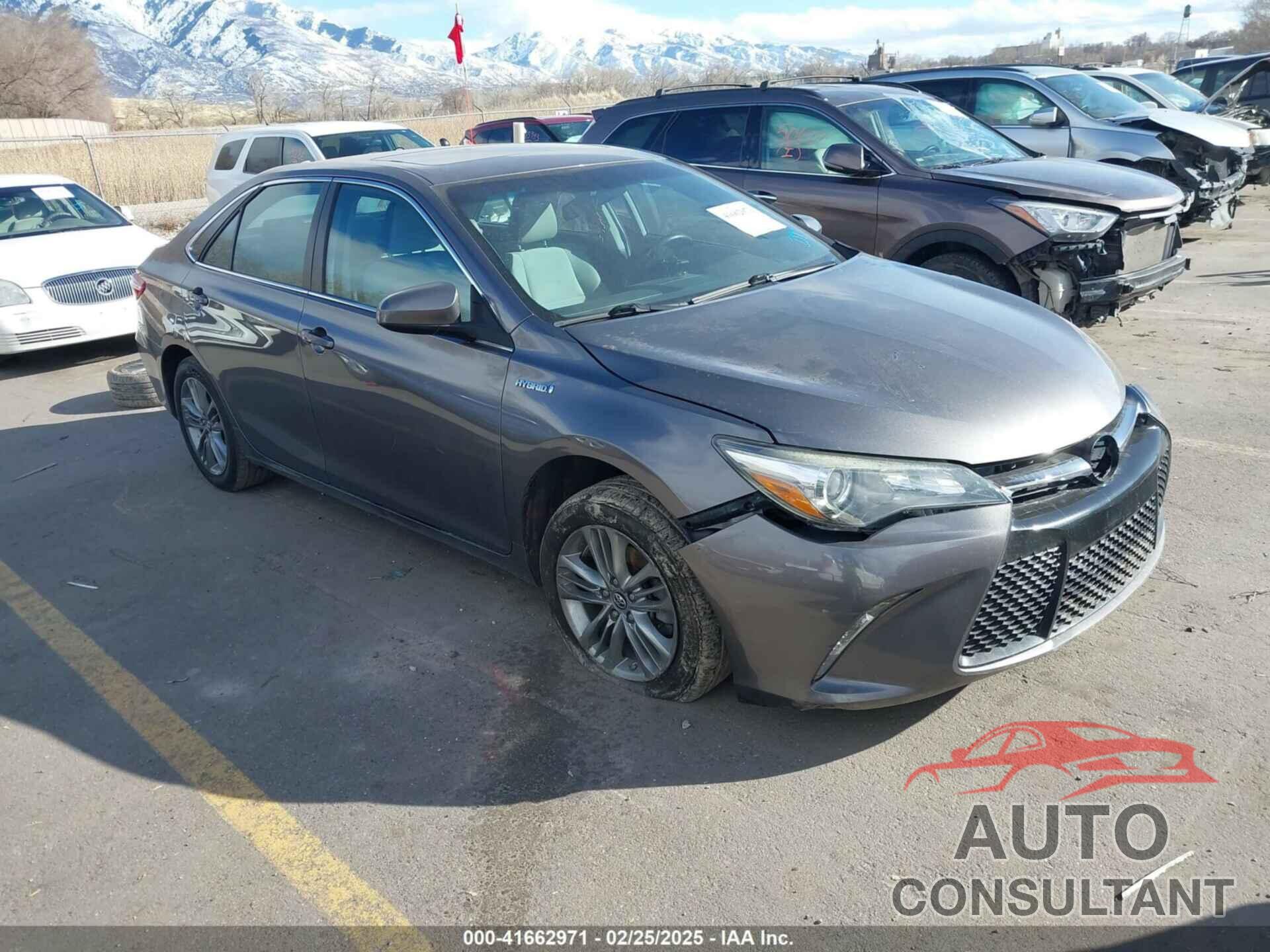 TOYOTA CAMRY HYBRID 2016 - 4T1BD1FKXGU196359