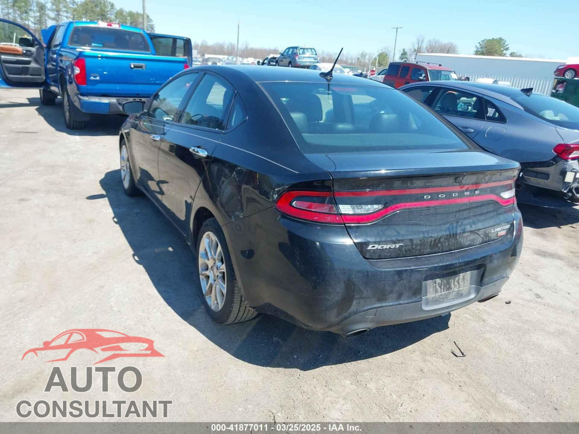 DODGE DART 2013 - 1C3CDFCH4DD334668