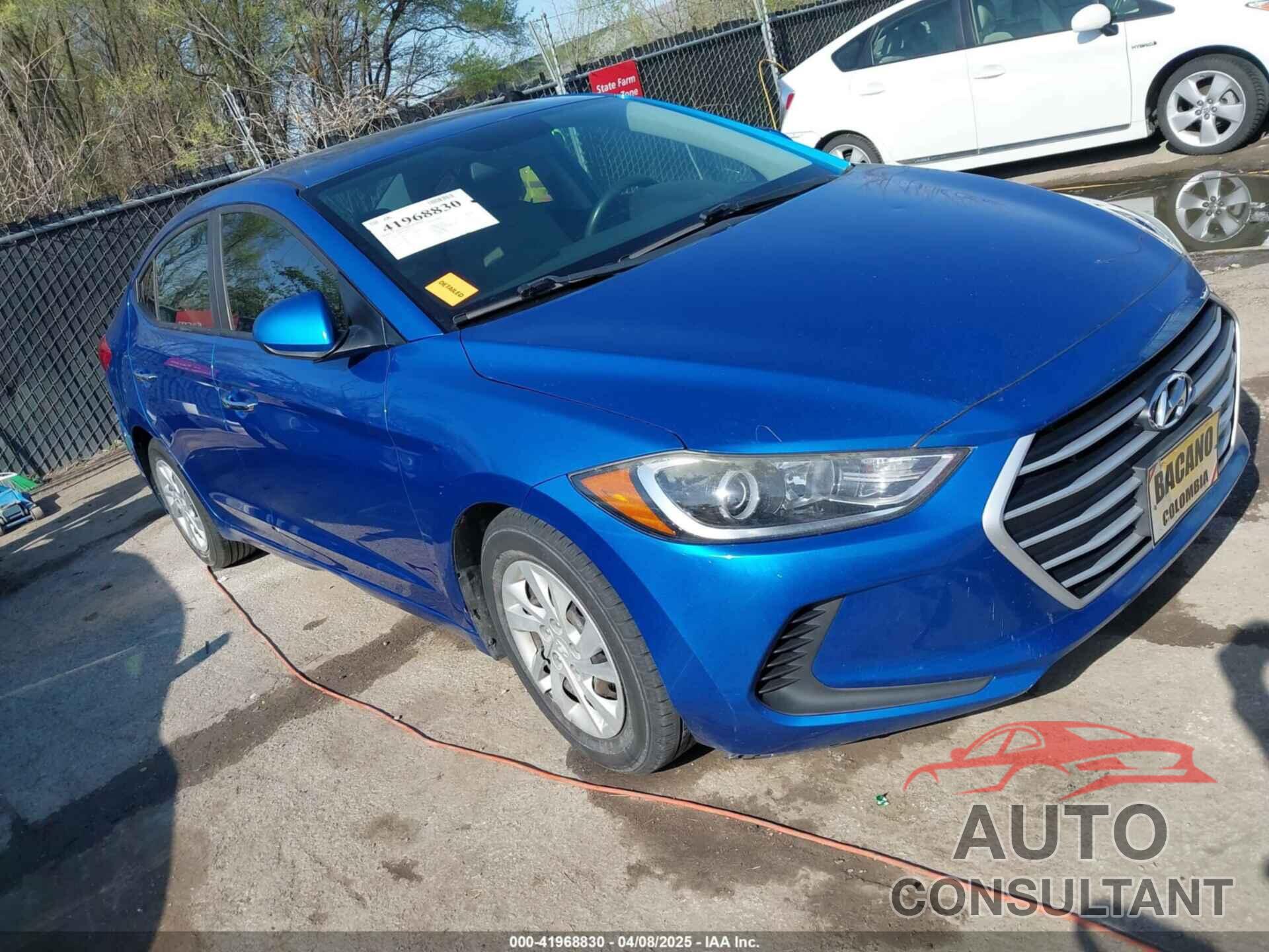 HYUNDAI ELANTRA 2017 - 5NPD74LF1HH177191