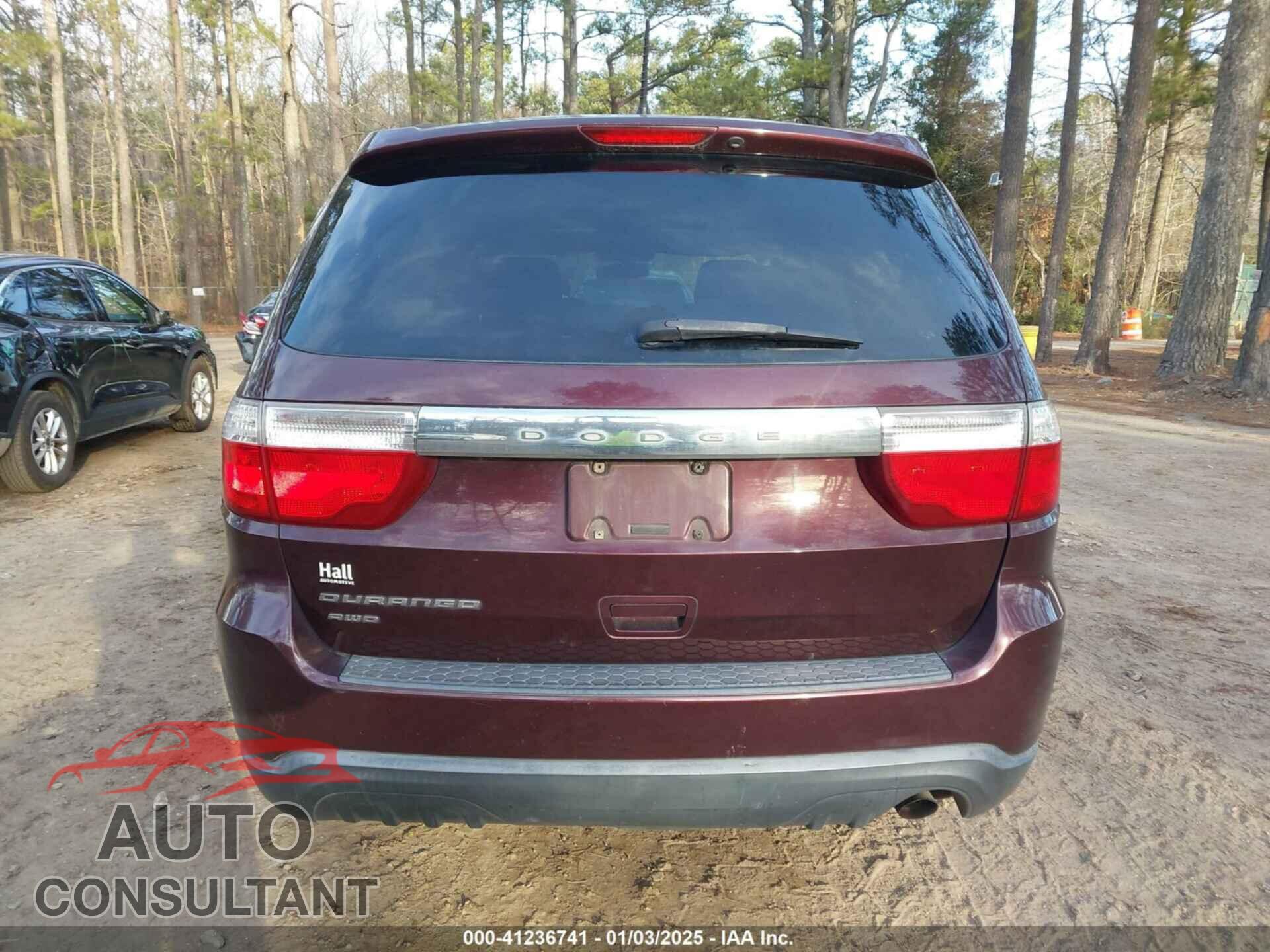 DODGE DURANGO 2012 - 1C4RDJAG7CC147013
