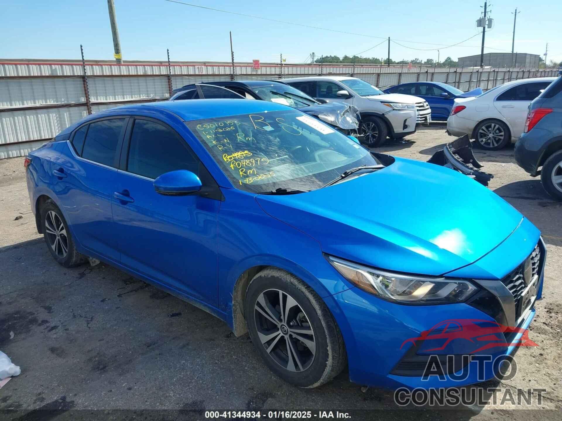 NISSAN SENTRA 2020 - 3N1AB8CV4LY233493