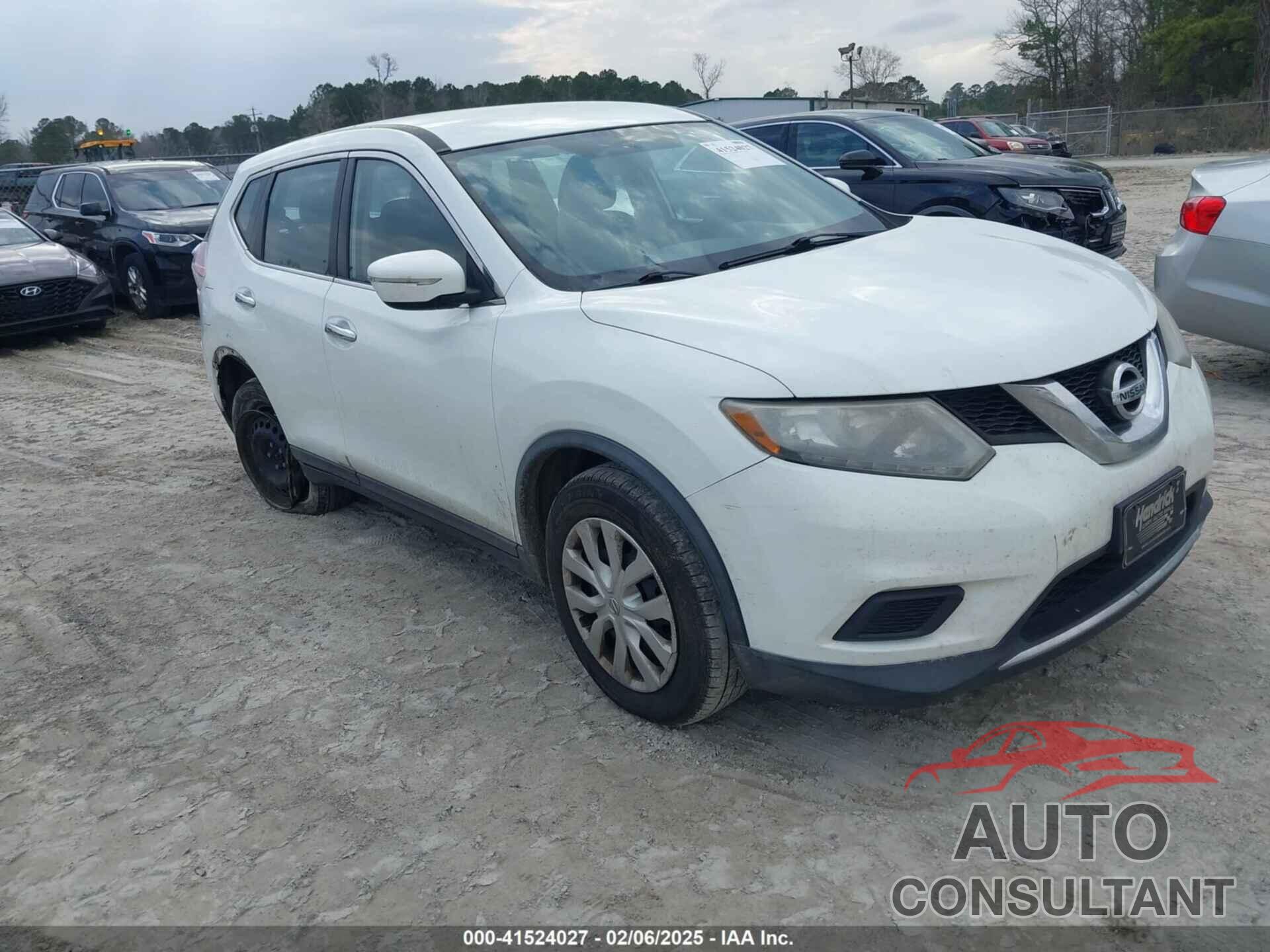 NISSAN ROGUE 2015 - KNMAT2MVXFP566180