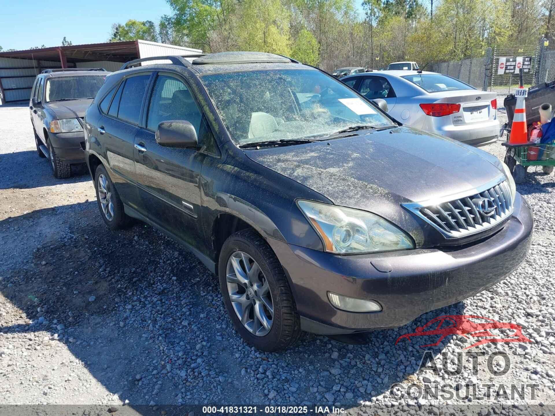 LEXUS RX 350 2009 - 2T2GK31U59C076873