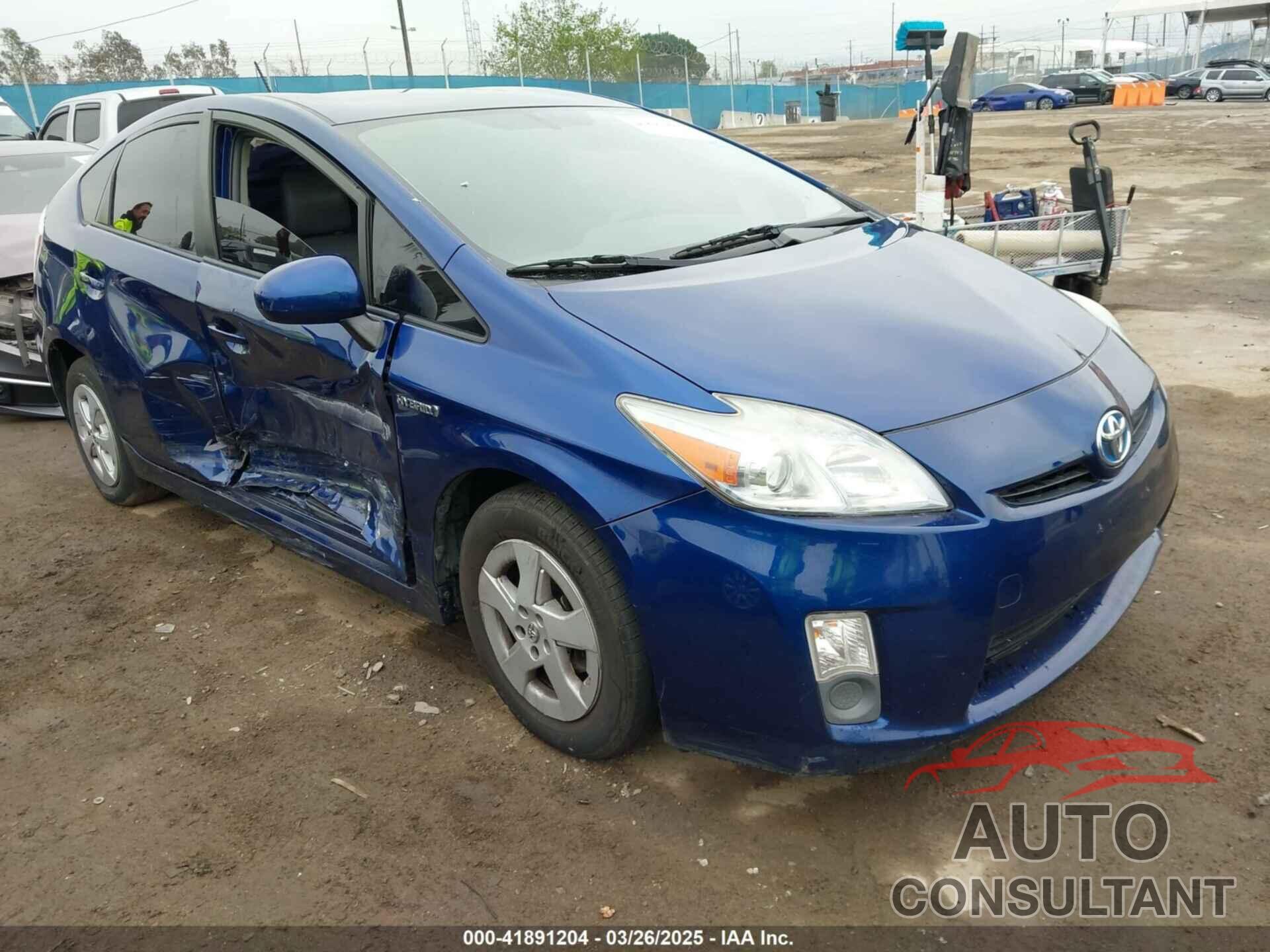 TOYOTA PRIUS 2011 - JTDKN3DU5B0315694