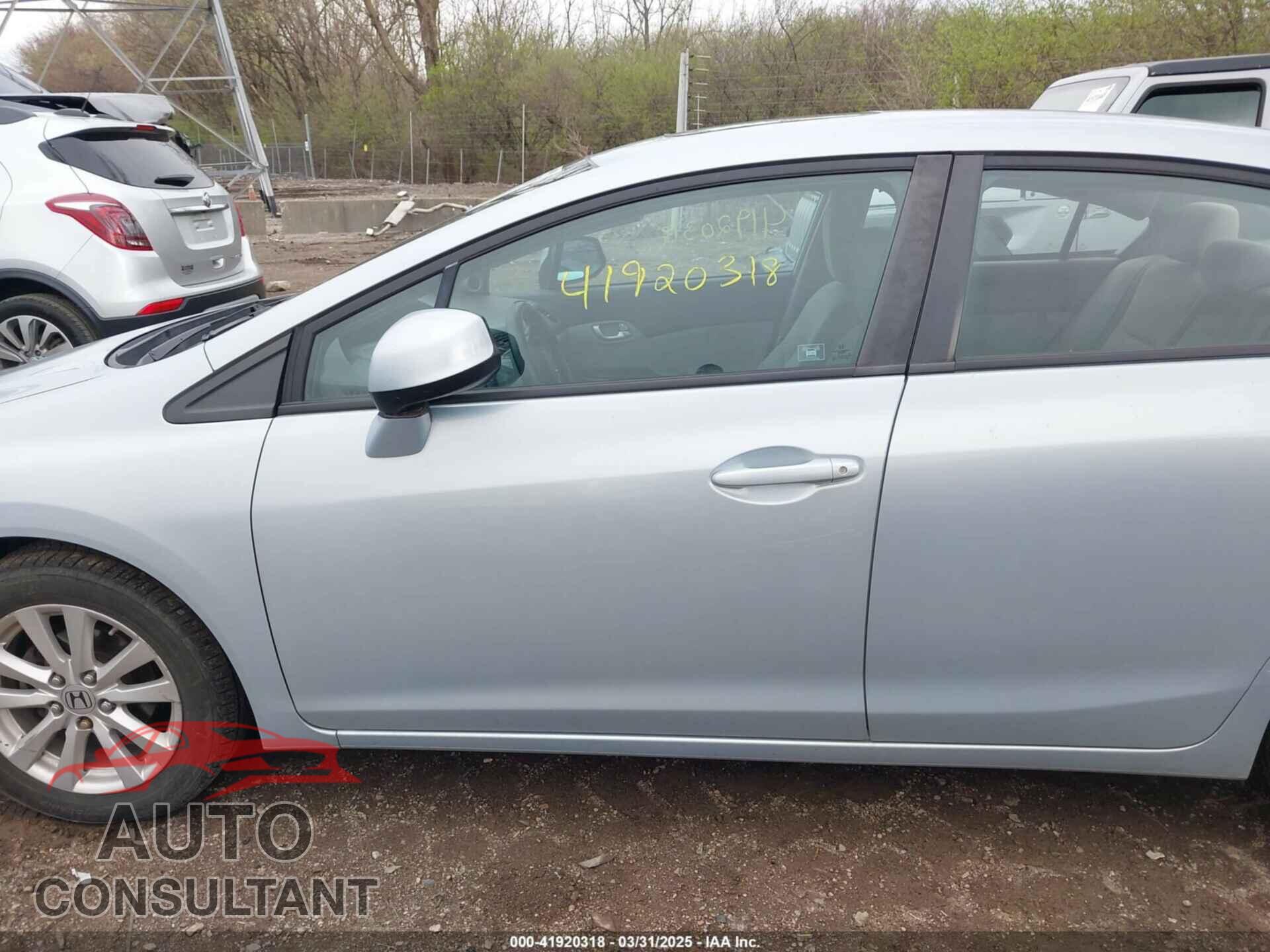 HONDA CIVIC 2012 - 2HGFB2F82CH506220