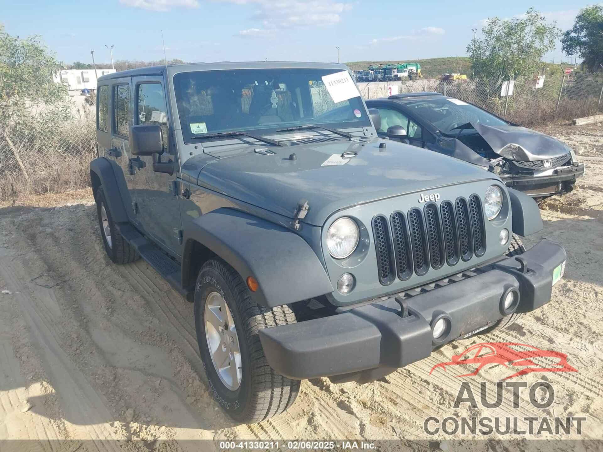 JEEP WRANGLER UNLIMITED 2015 - 1C4HJWDG7FL521413
