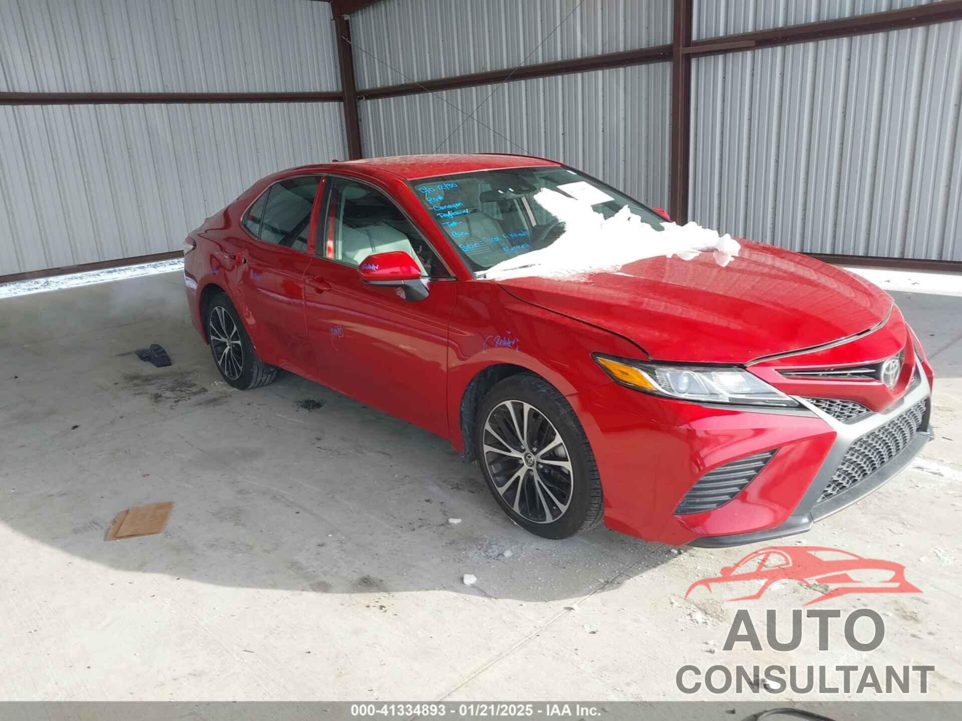 TOYOTA CAMRY 2020 - 4T1G11AK8LU390307
