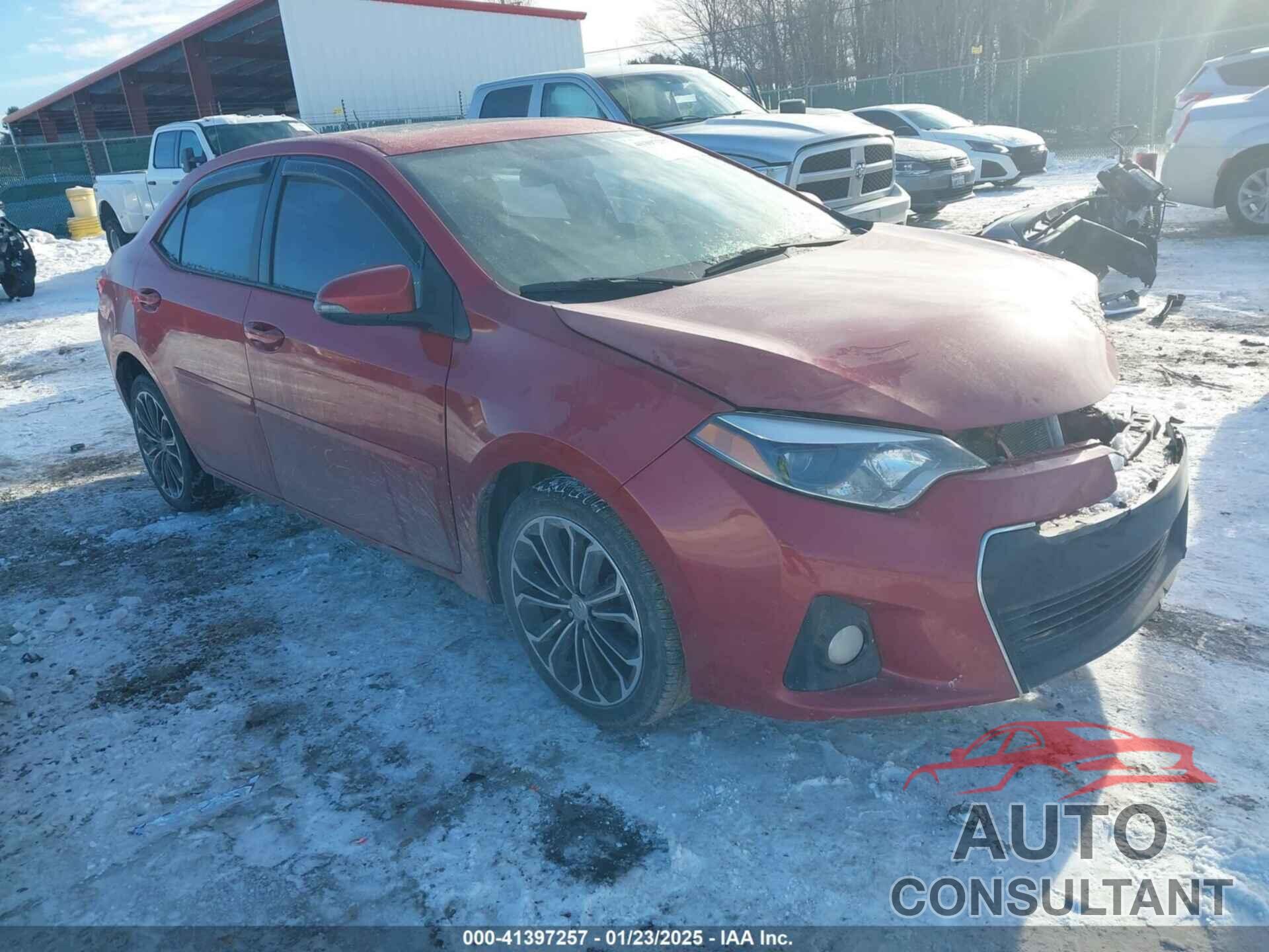 TOYOTA COROLLA 2015 - 2T1BURHE7FC242283