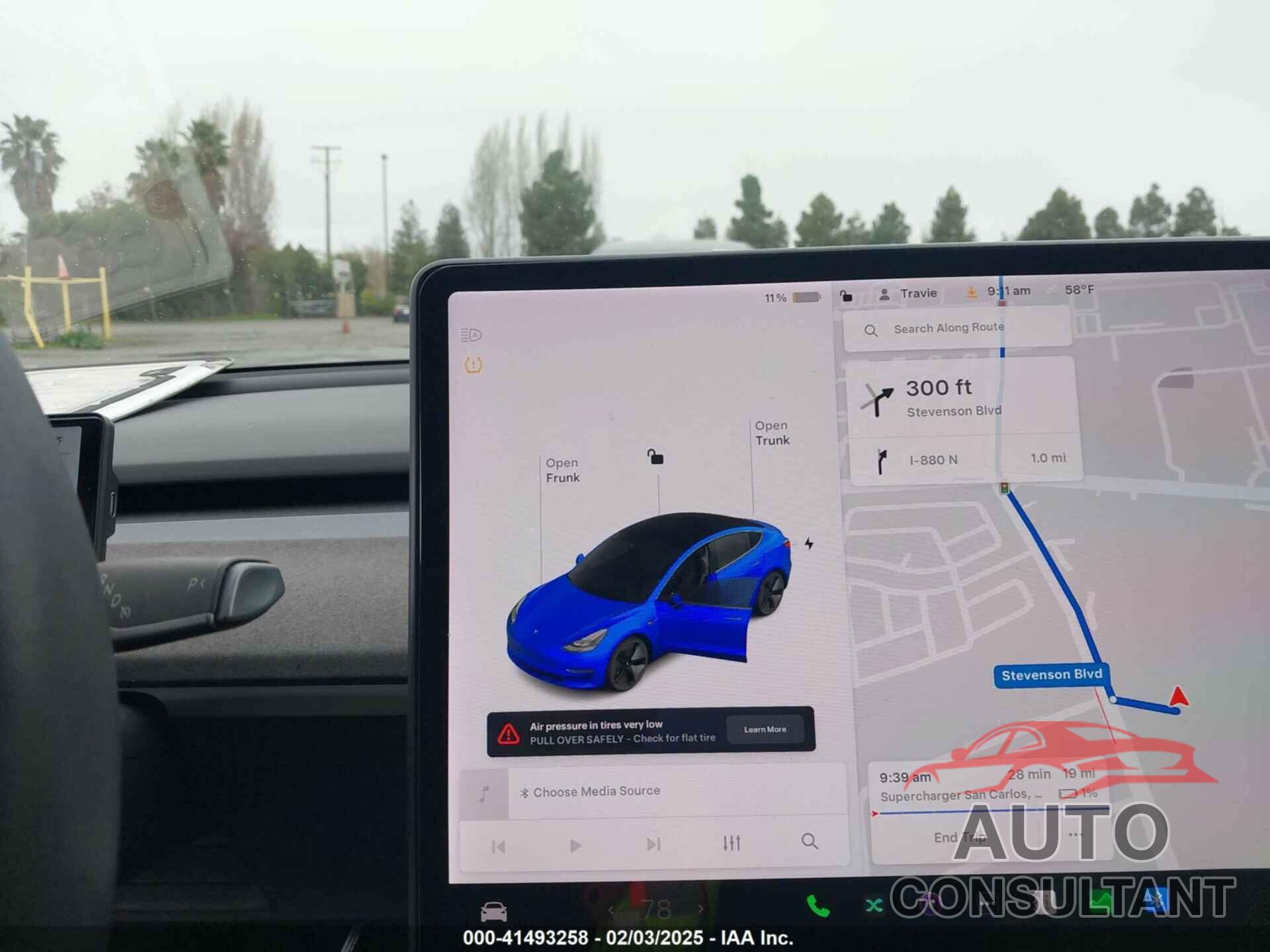 TESLA MODEL 3 2021 - 5YJ3E1EA9MF051204