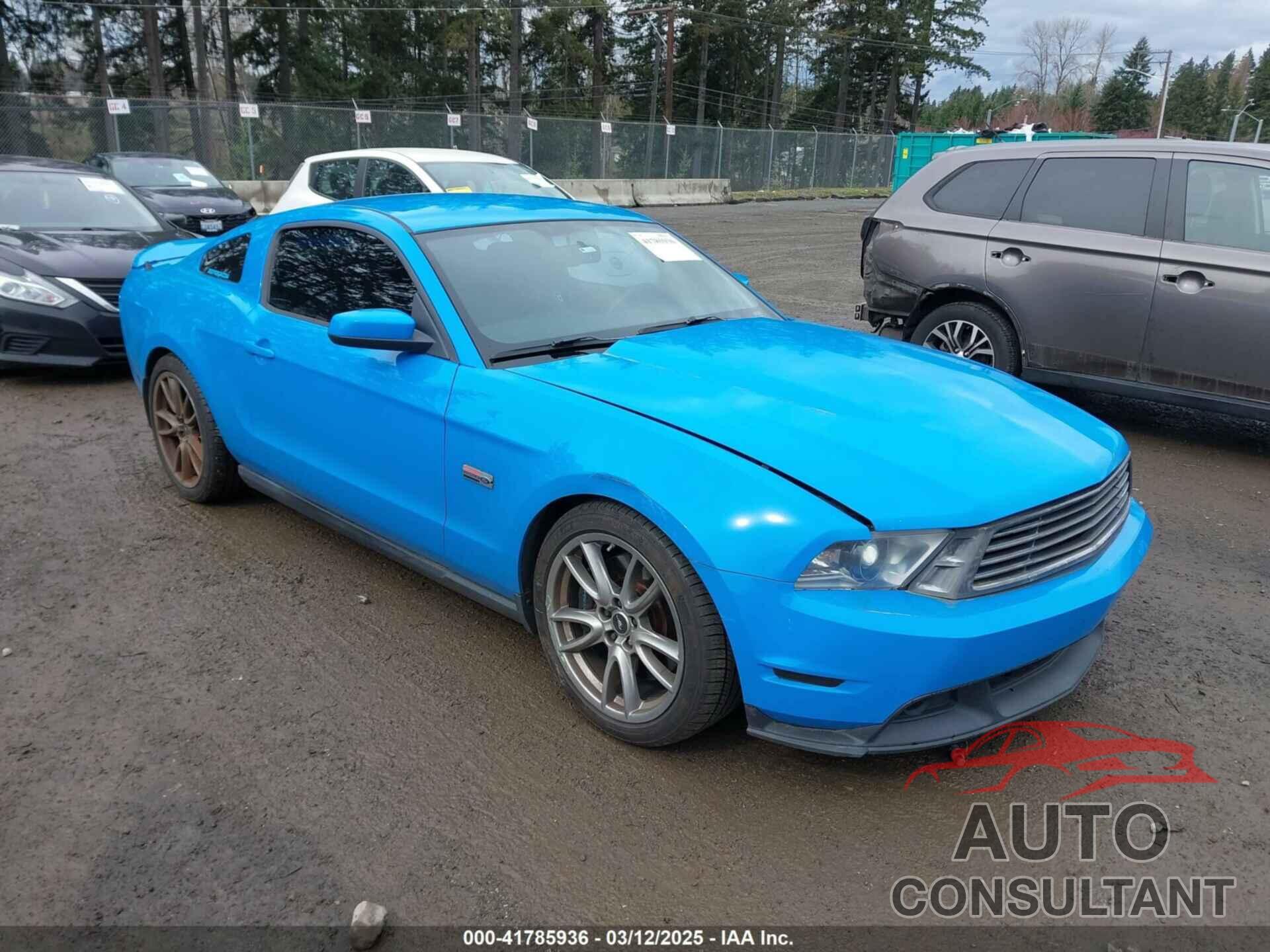 FORD MUSTANG 2012 - 1ZVBP8CF4C5242877