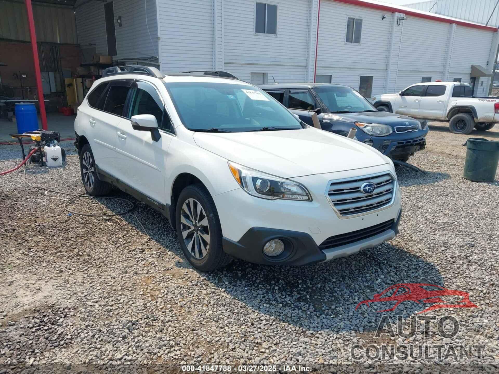 SUBARU OUTBACK 2016 - 4S4BSBNC6G3211922