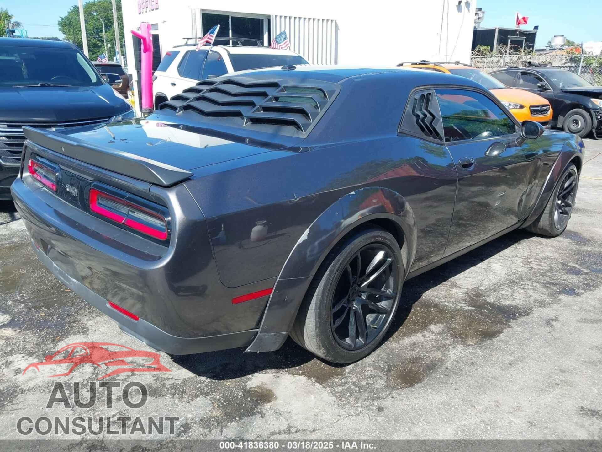 DODGE CHALLENGER 2019 - 2C3CDZAG2KH735616