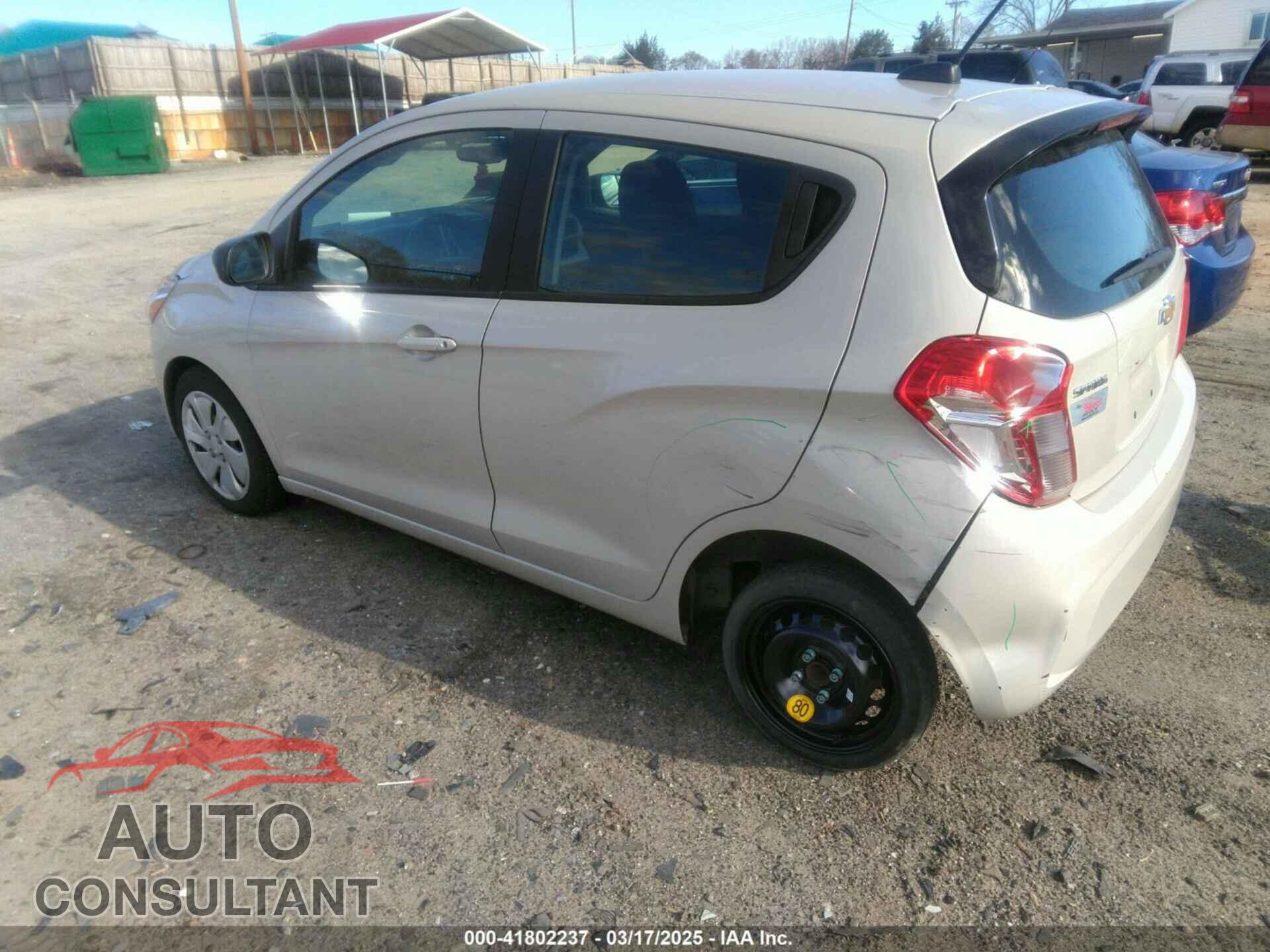 CHEVROLET SPARK 2017 - KL8CB6SA1HC801149