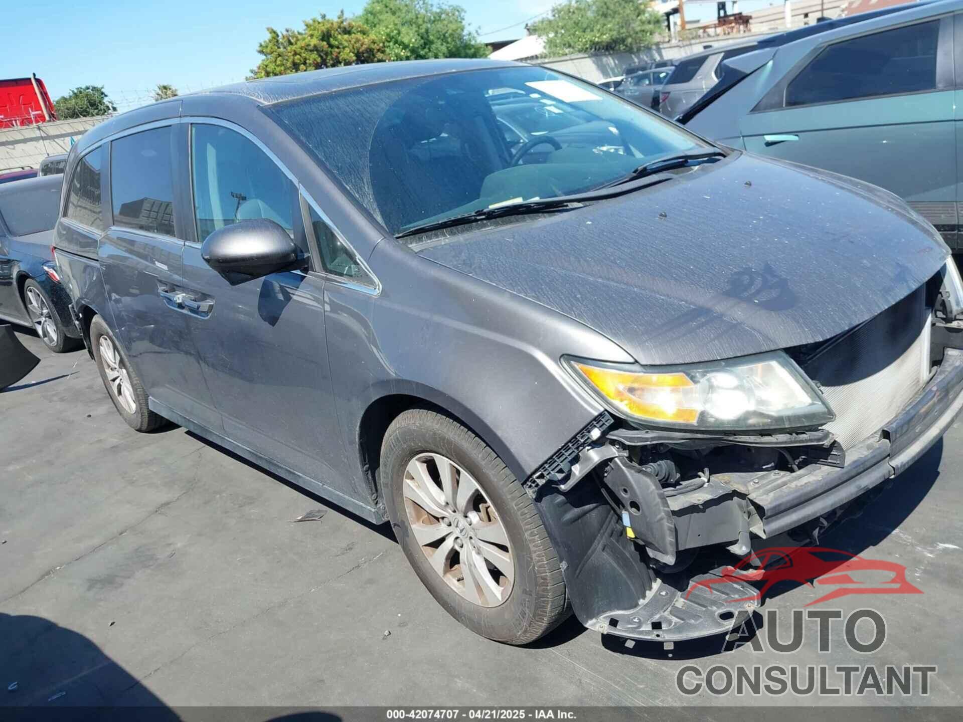 HONDA ODYSSEY 2015 - 5FNRL5H6XFB075822