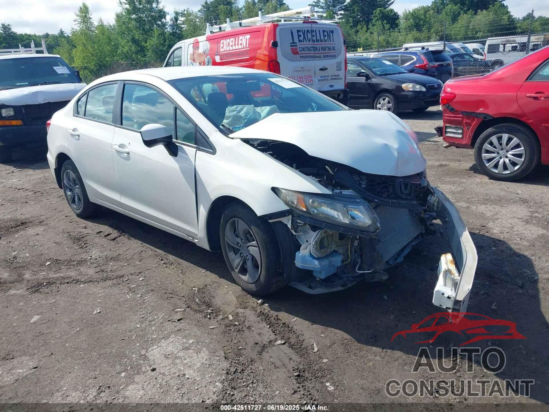 HONDA CIVIC 2013 - 2HGFB2F57DH560815