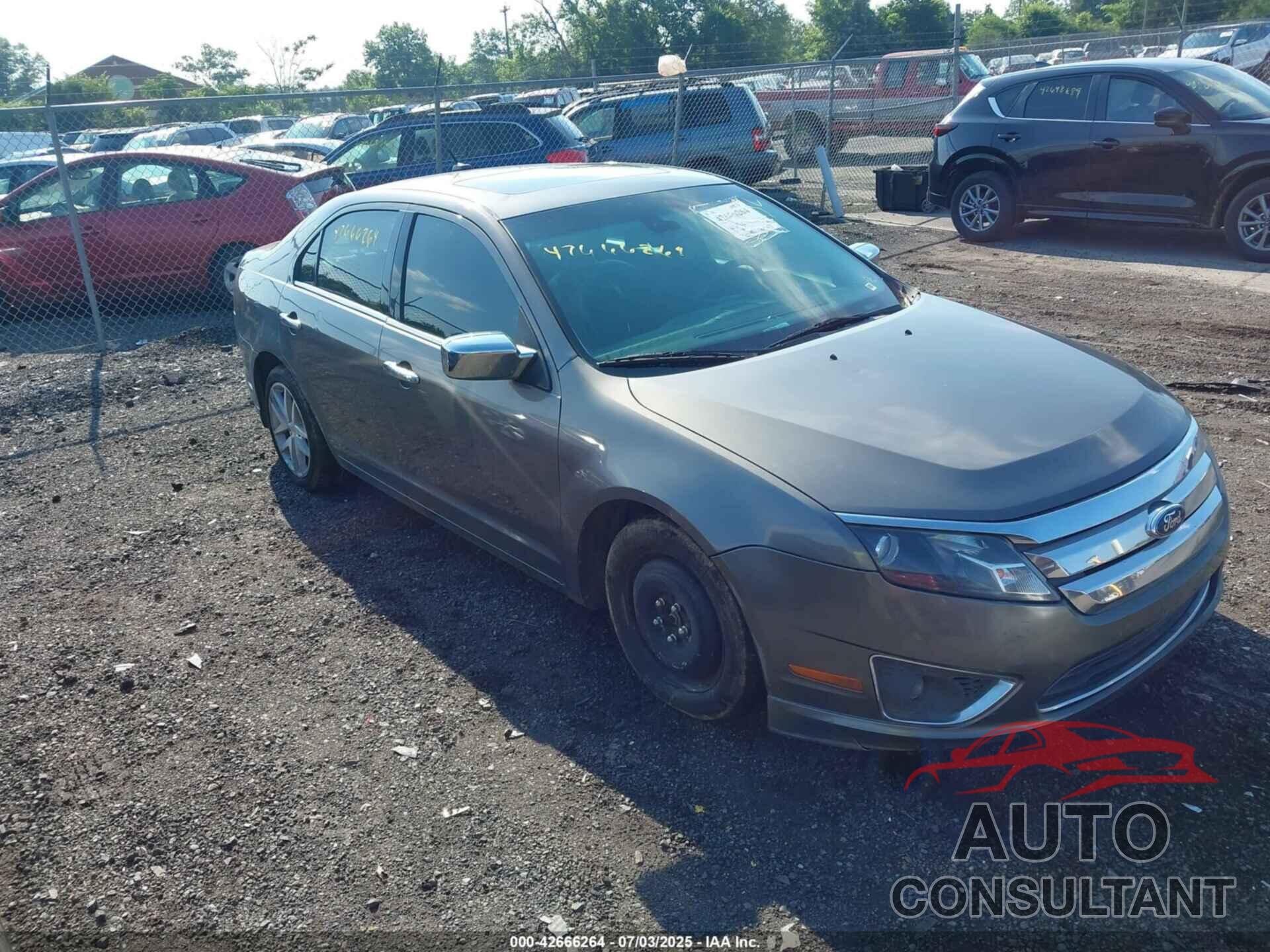 FORD FUSION 2012 - 3FAHP0JA9CR363879