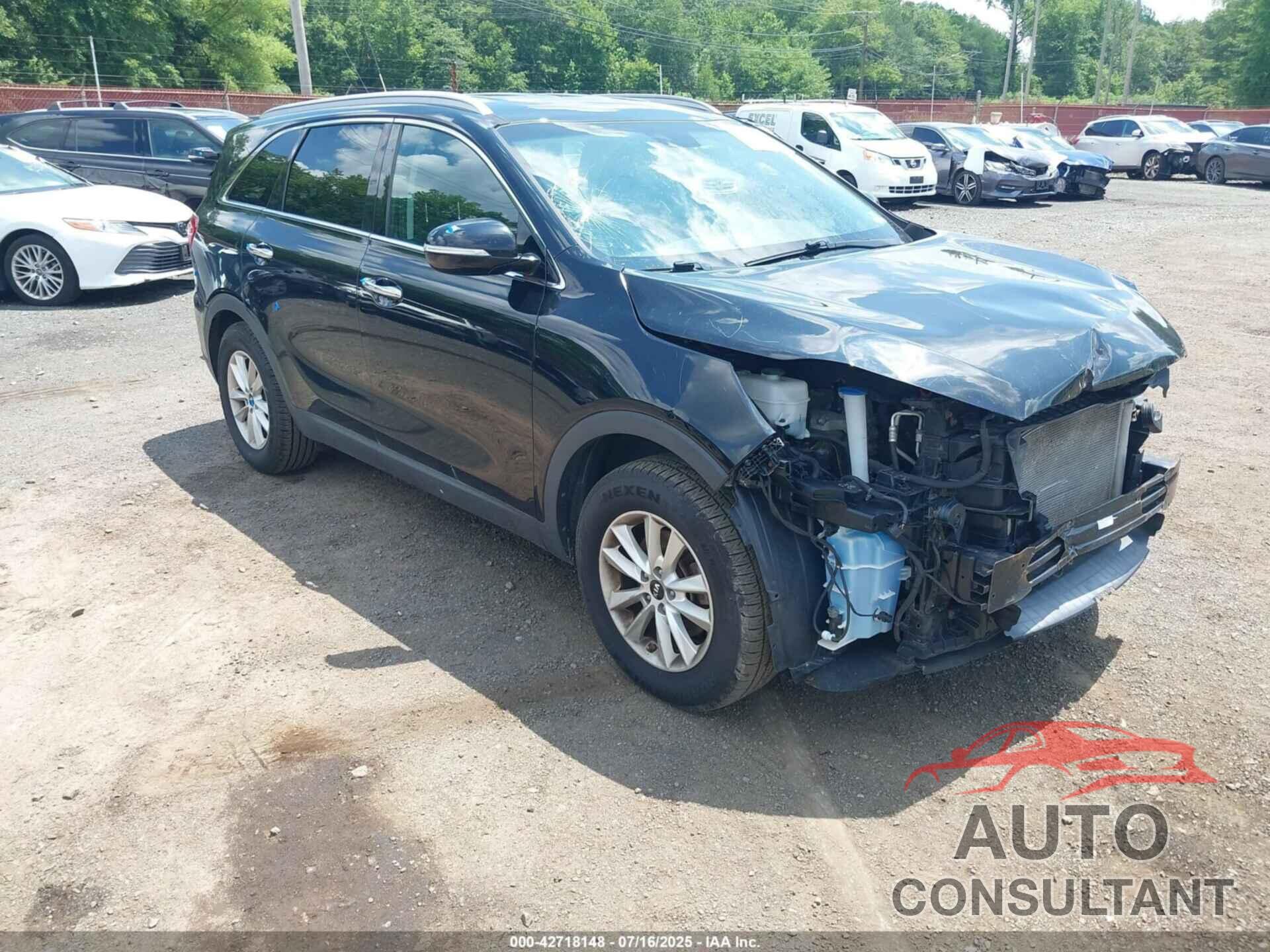 KIA SORENTO 2019 - 5XYPG4A35KG524218