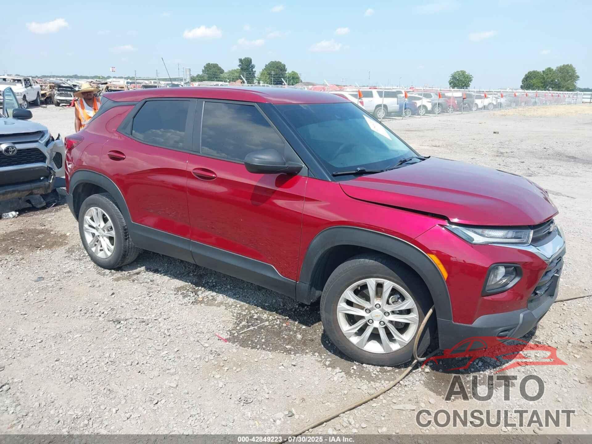 CHEVROLET TRAILBLAZER 2022 - KL79MMS22NB015173