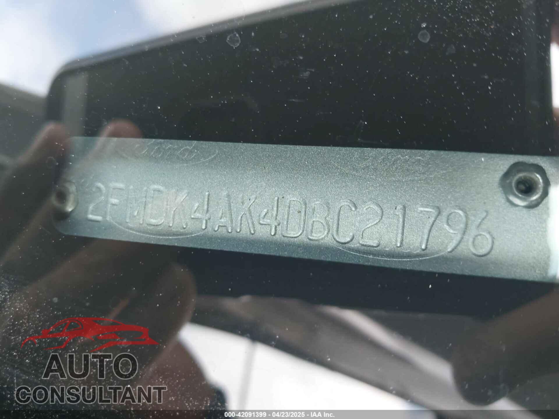 FORD EDGE 2013 - 2FMDK4AK4DBC21796