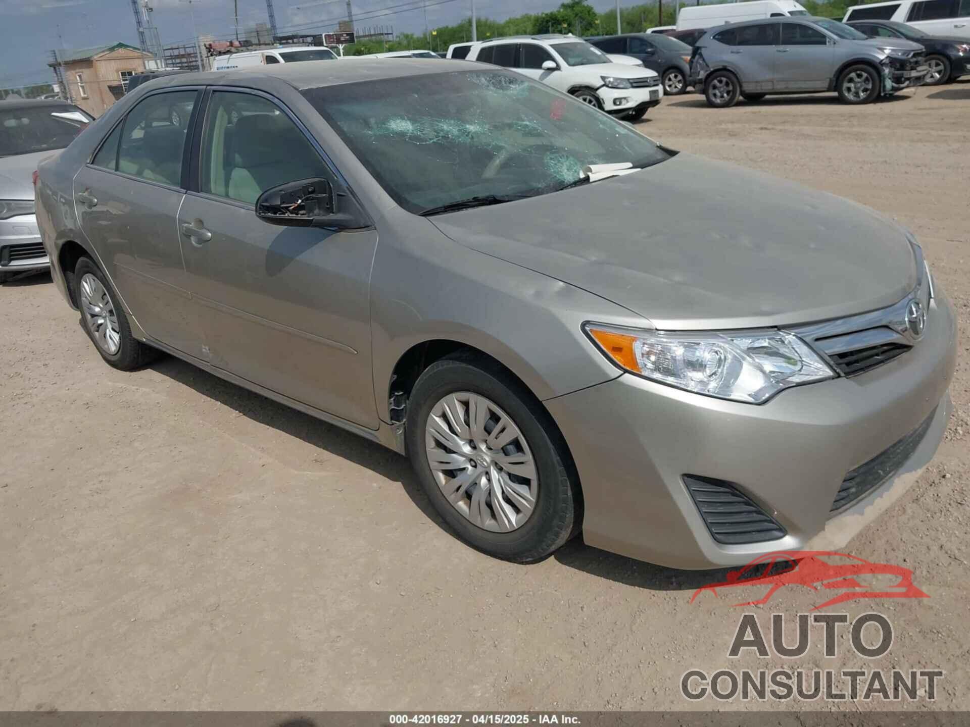 TOYOTA CAMRY 2014 - 4T4BF1FKXER345012