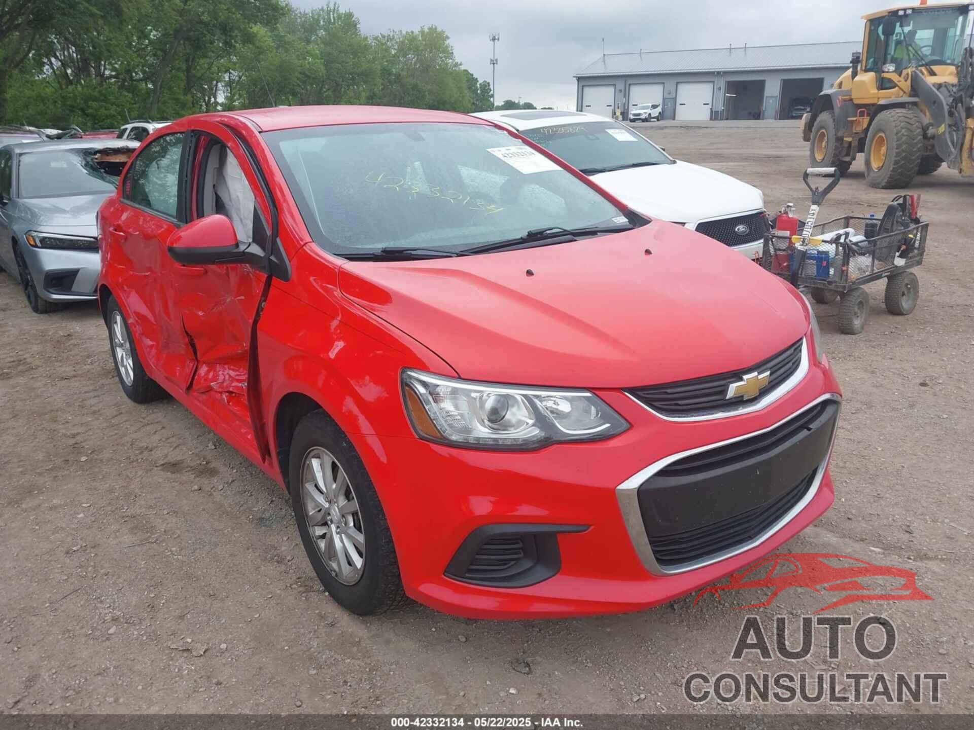 CHEVROLET SONIC 2020 - 1G1JD5SB3L4104217