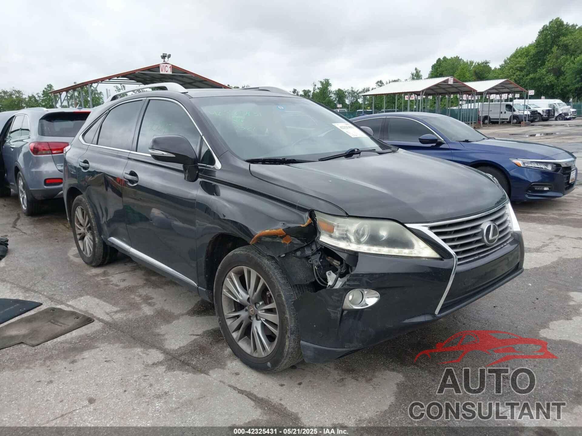 LEXUS RX 350 2013 - 2T2ZK1BA7DC123749