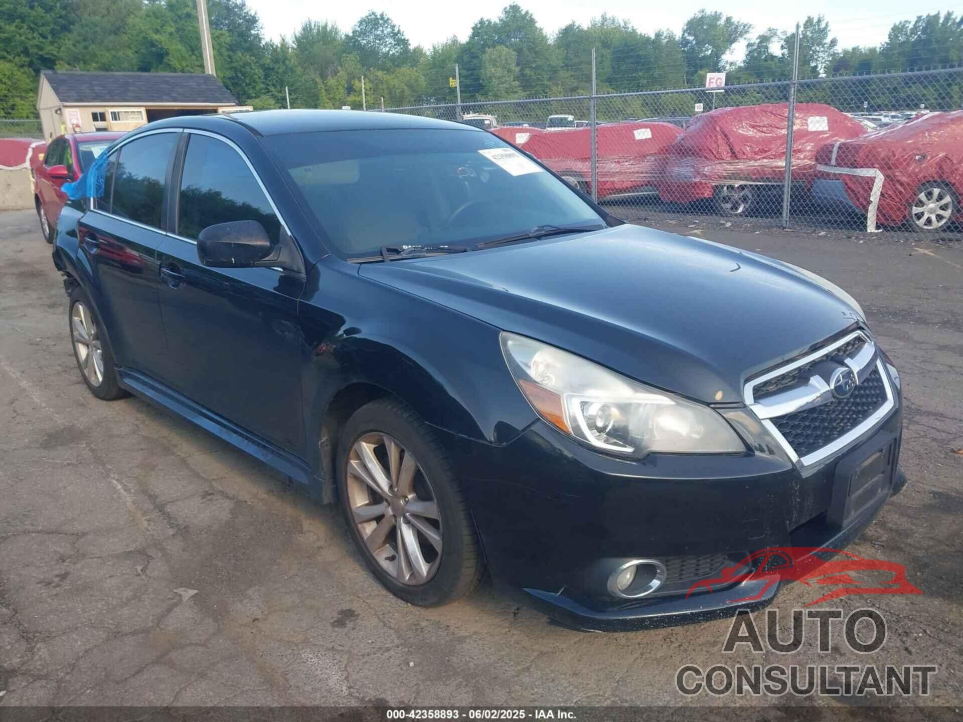 SUBARU LEGACY 2014 - 4S3BMBA63E3027520