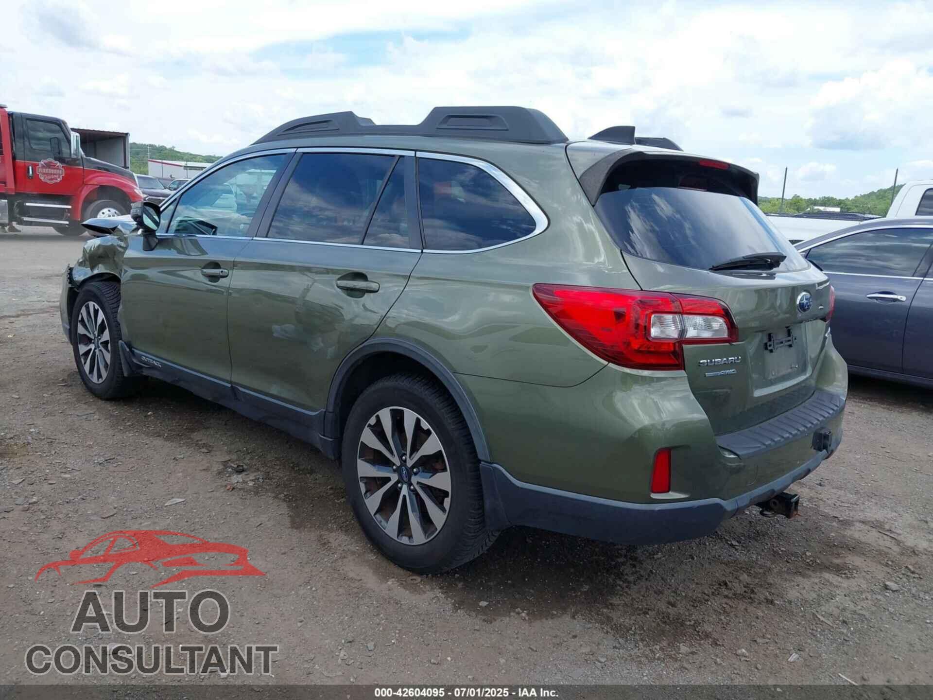 SUBARU OUTBACK 2016 - 4S4BSANC1G3290457