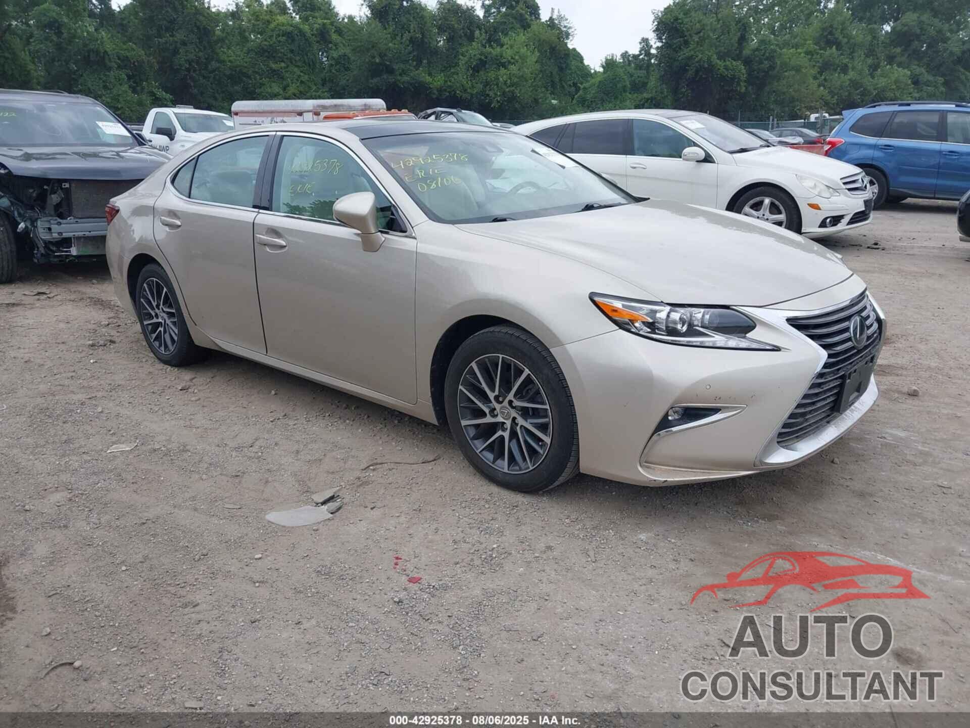 LEXUS ES 350 2017 - 58ABK1GG8HU067630