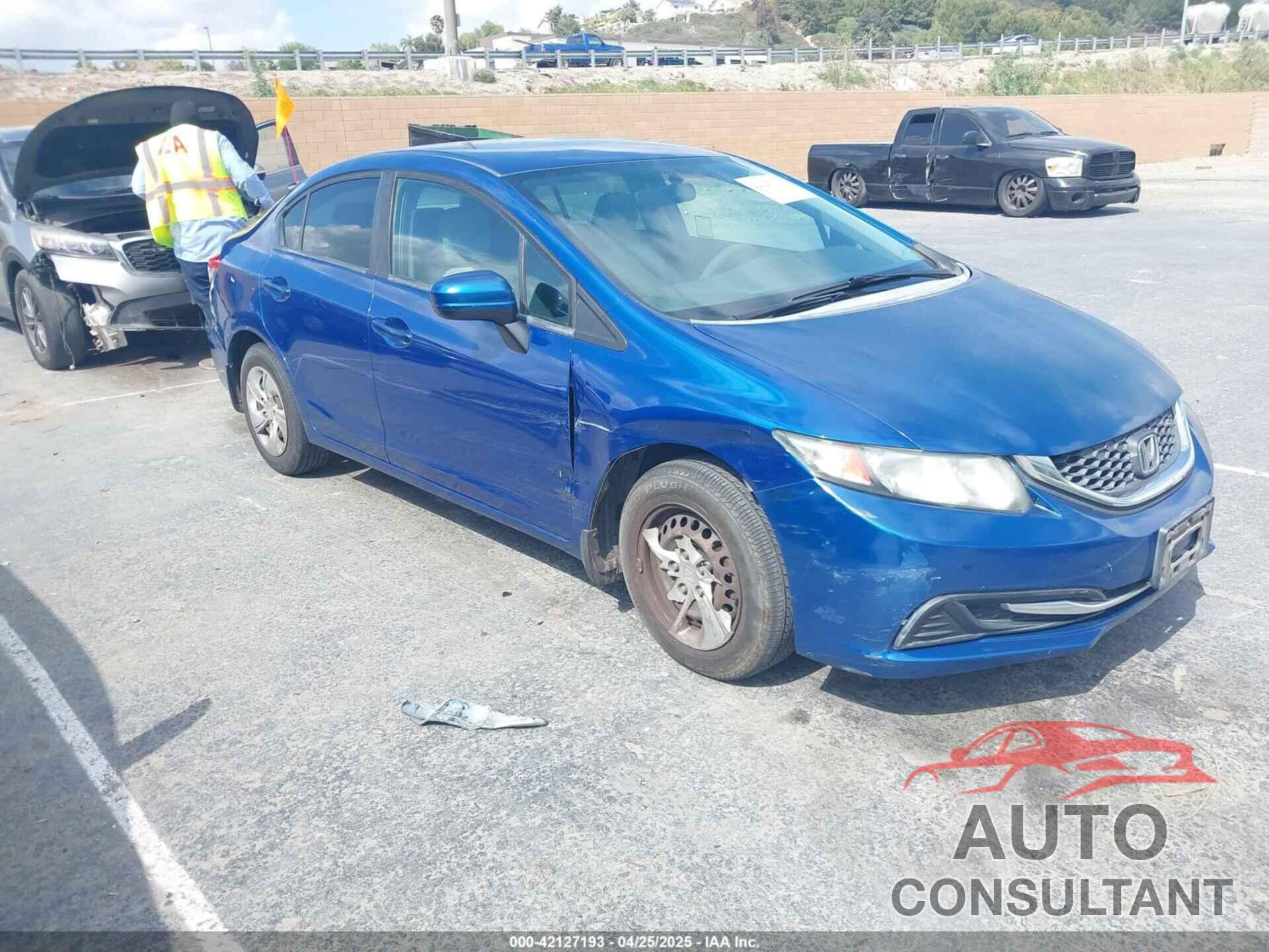 HONDA CIVIC 2014 - 19XFB2F55EE024165