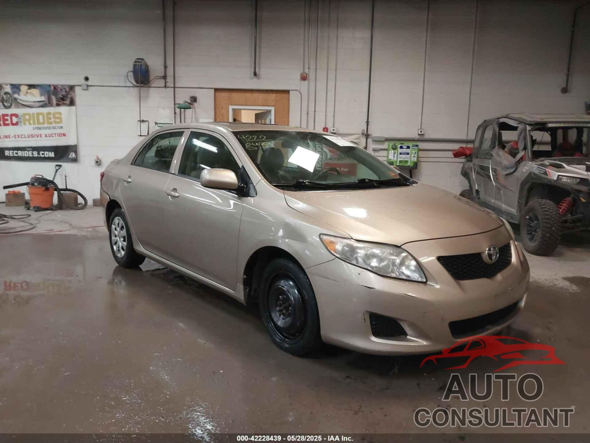 TOYOTA COROLLA 2009 - 1NXBU40E69Z074749