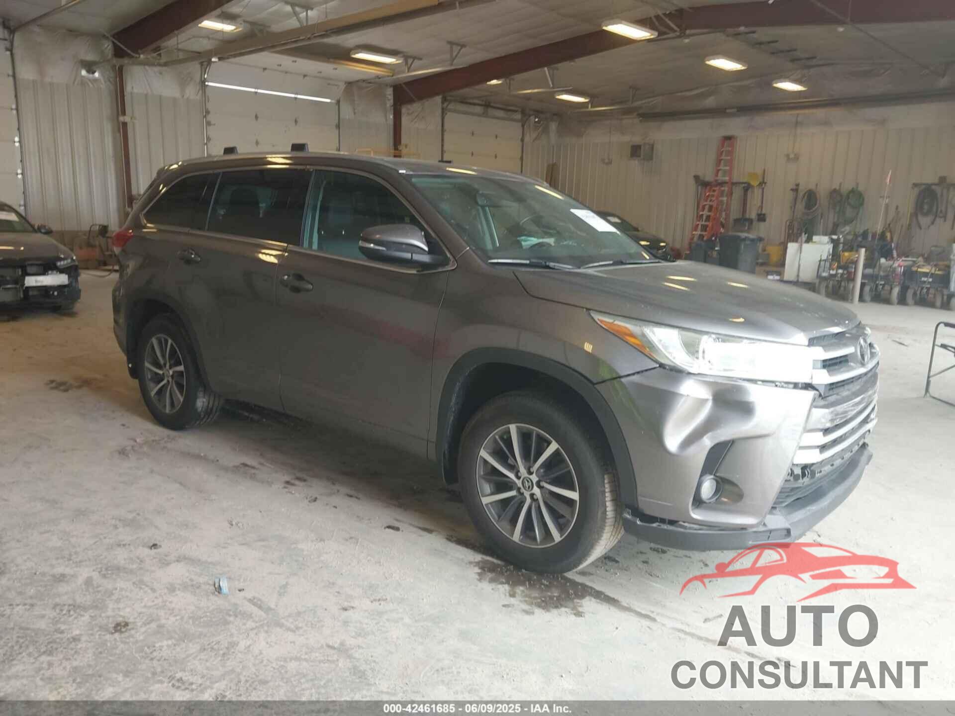 TOYOTA HIGHLANDER 2018 - 5TDJZRFHXJS904447