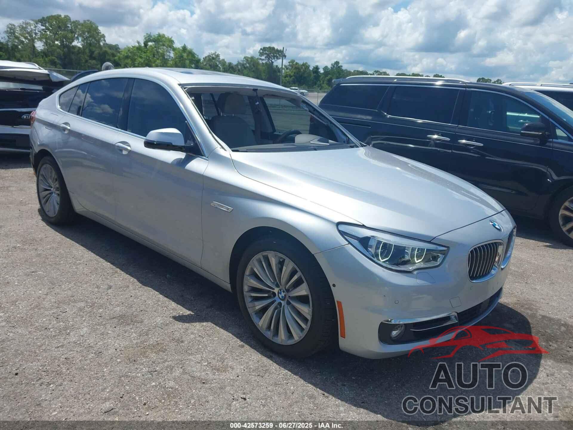 BMW 535I GRAN TURISMO 2016 - WBA5M4C51GD186544