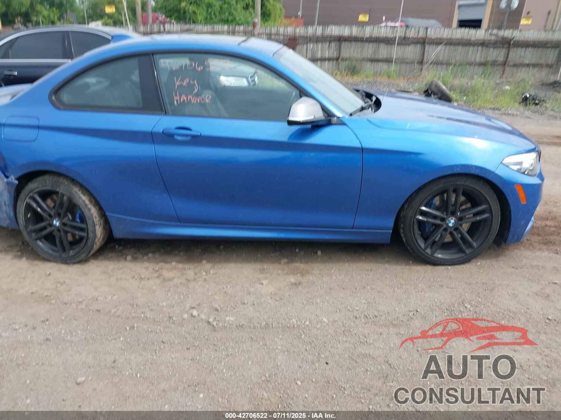BMW M240I 2018 - WBA2J5C55JVB27907
