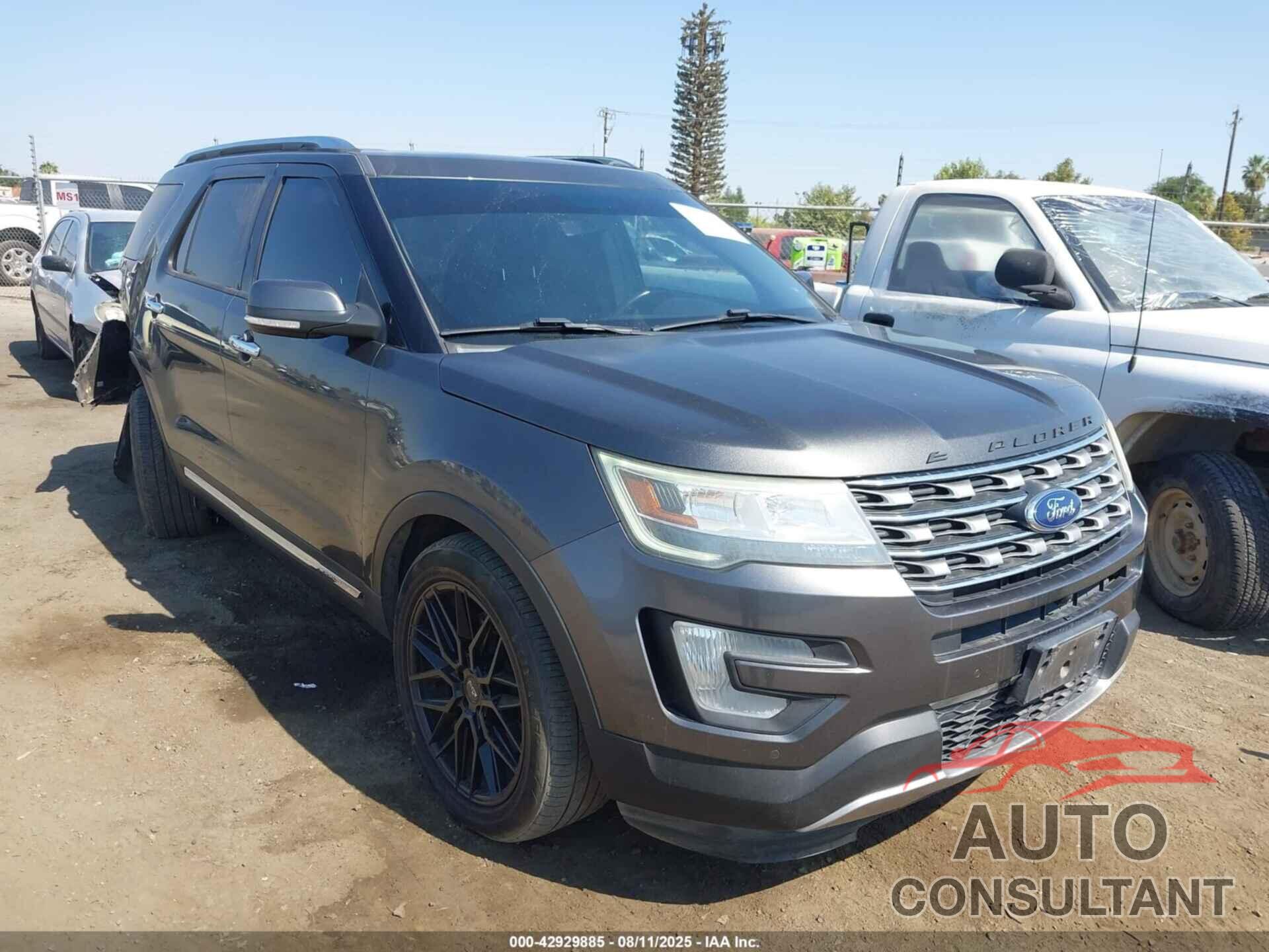 FORD EXPLORER 2016 - 1FM5K7F88GGC13958