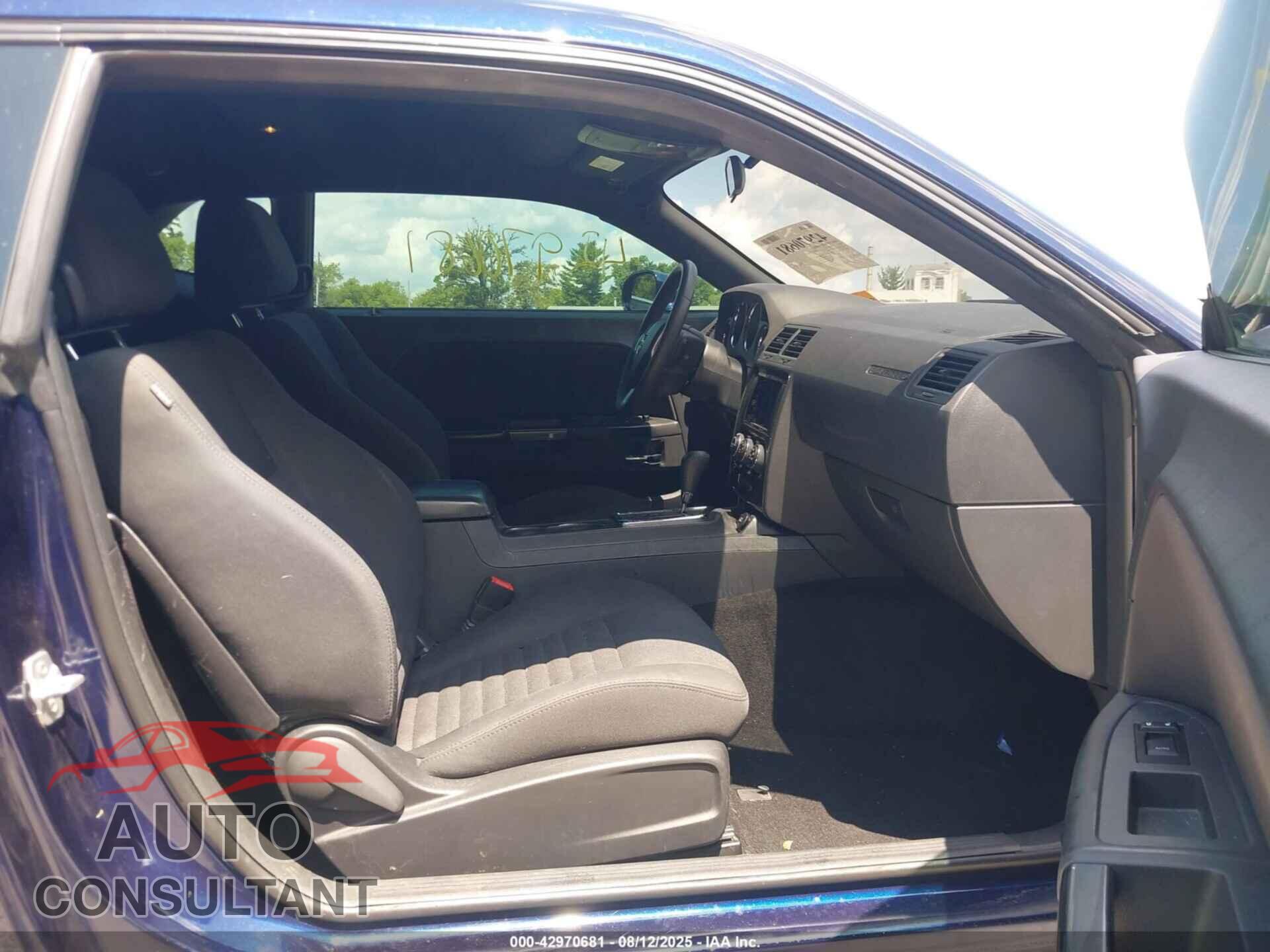 DODGE CHALLENGER 2013 - 2C3CDYAG5DH581996