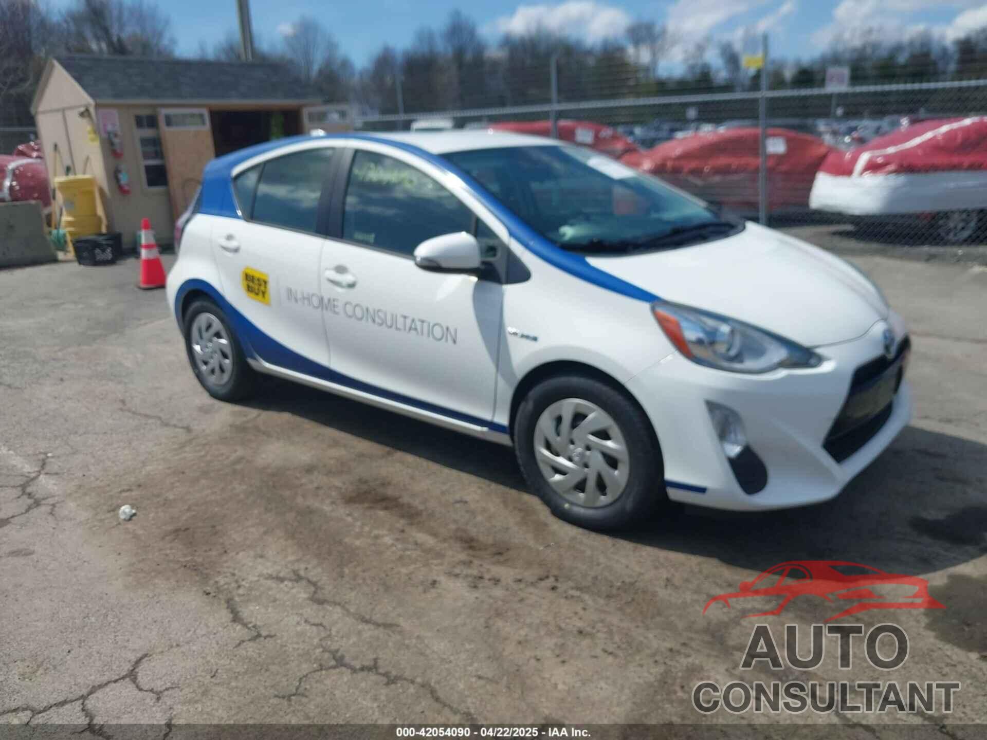 TOYOTA PRIUS C 2016 - JTDKDTB30G1122657