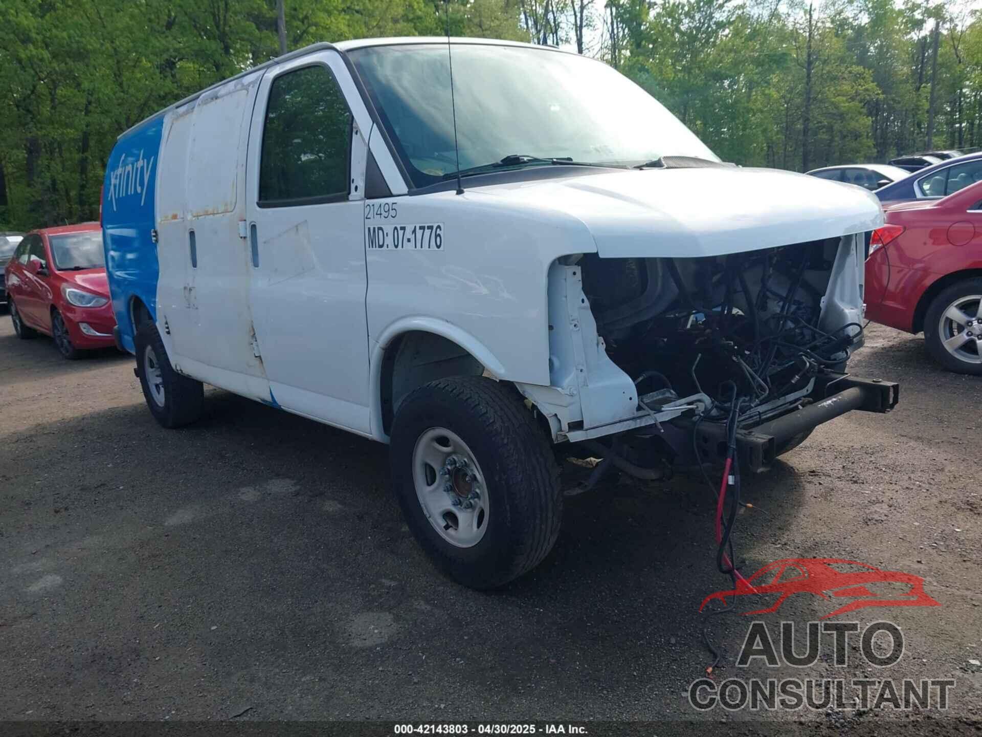 CHEVROLET EXPRESS 2500 2015 - 1GCWGFCF4F1152052