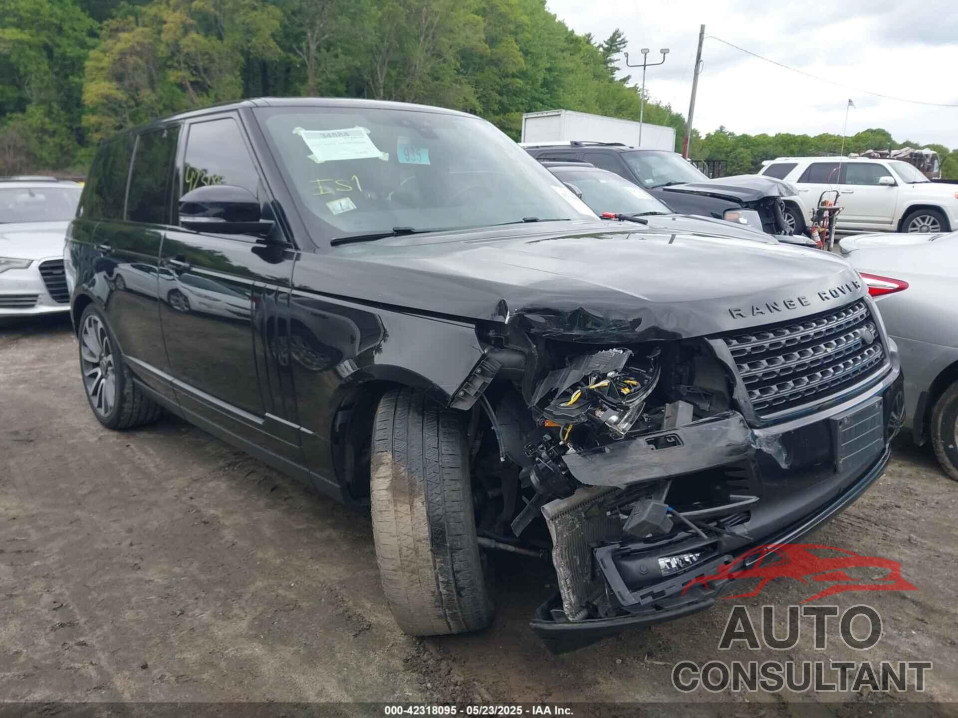 LAND ROVER RANGE ROVER 2017 - SALGS2FE3HA322802