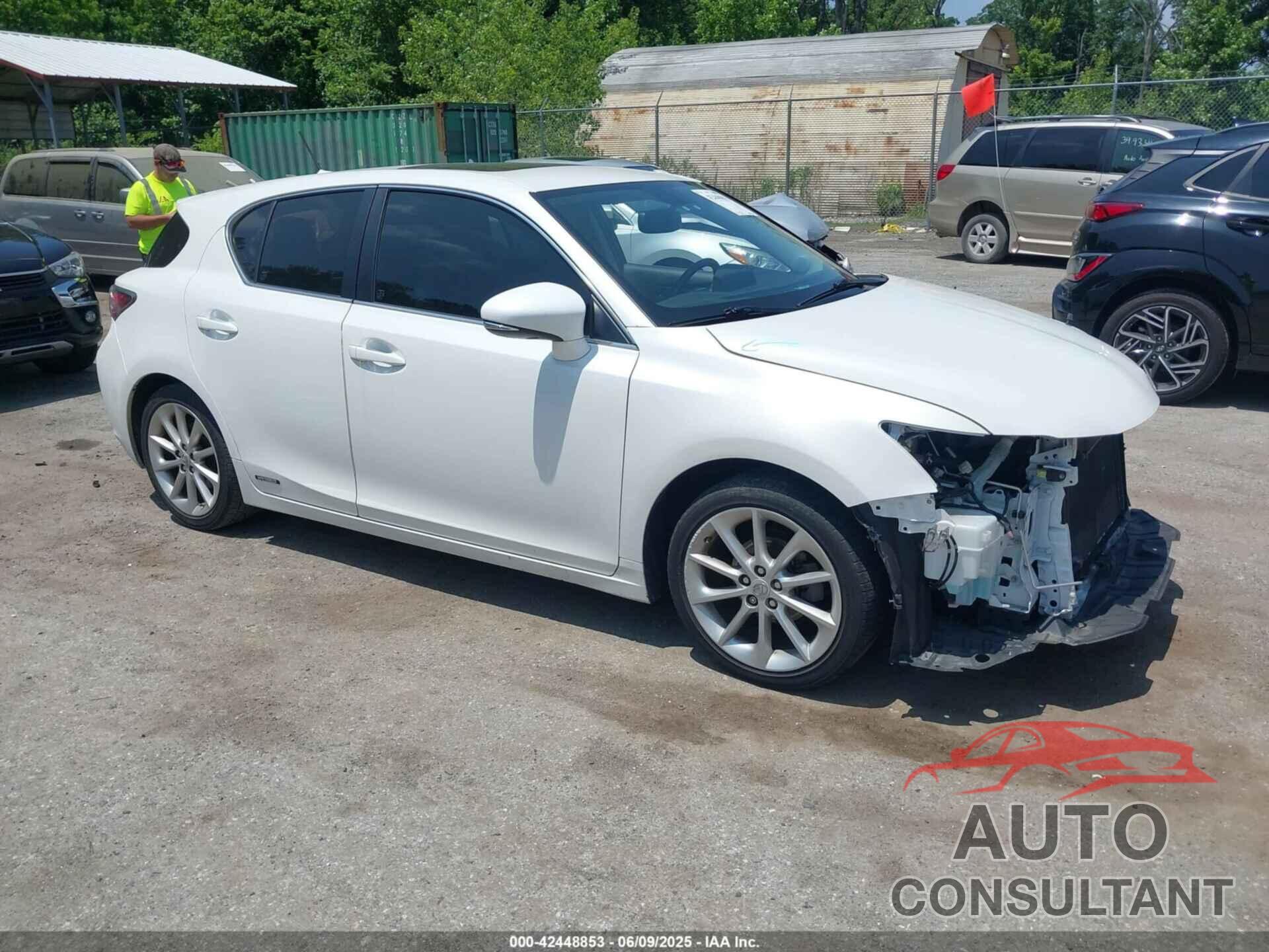LEXUS CT 200H 2013 - JTHKD5BH9D2171433