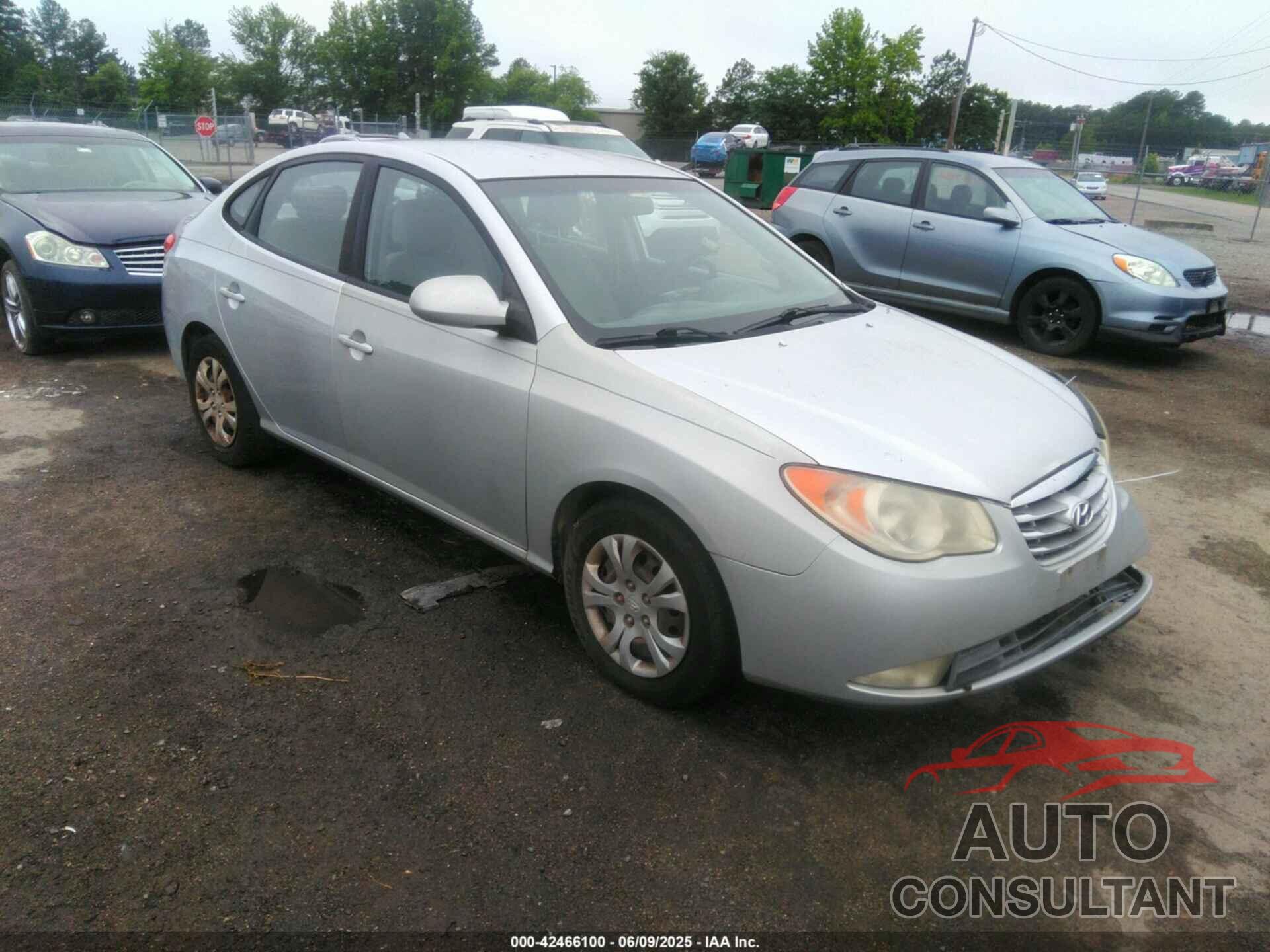 HYUNDAI ELANTRA 2010 - KMHDU4AD6AU185885