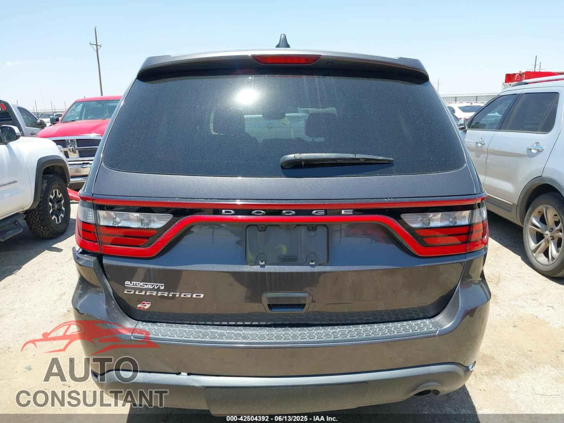 DODGE DURANGO 2019 - 1C4RDJAG6KC536045