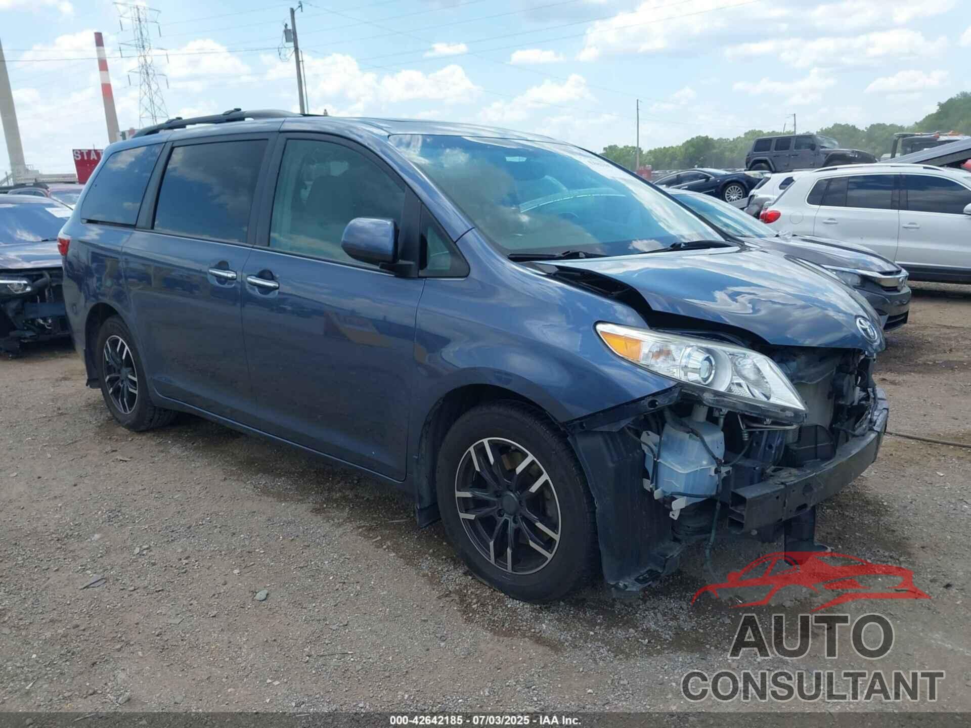 TOYOTA SIENNA 2016 - 5TDYK3DC7GS739537