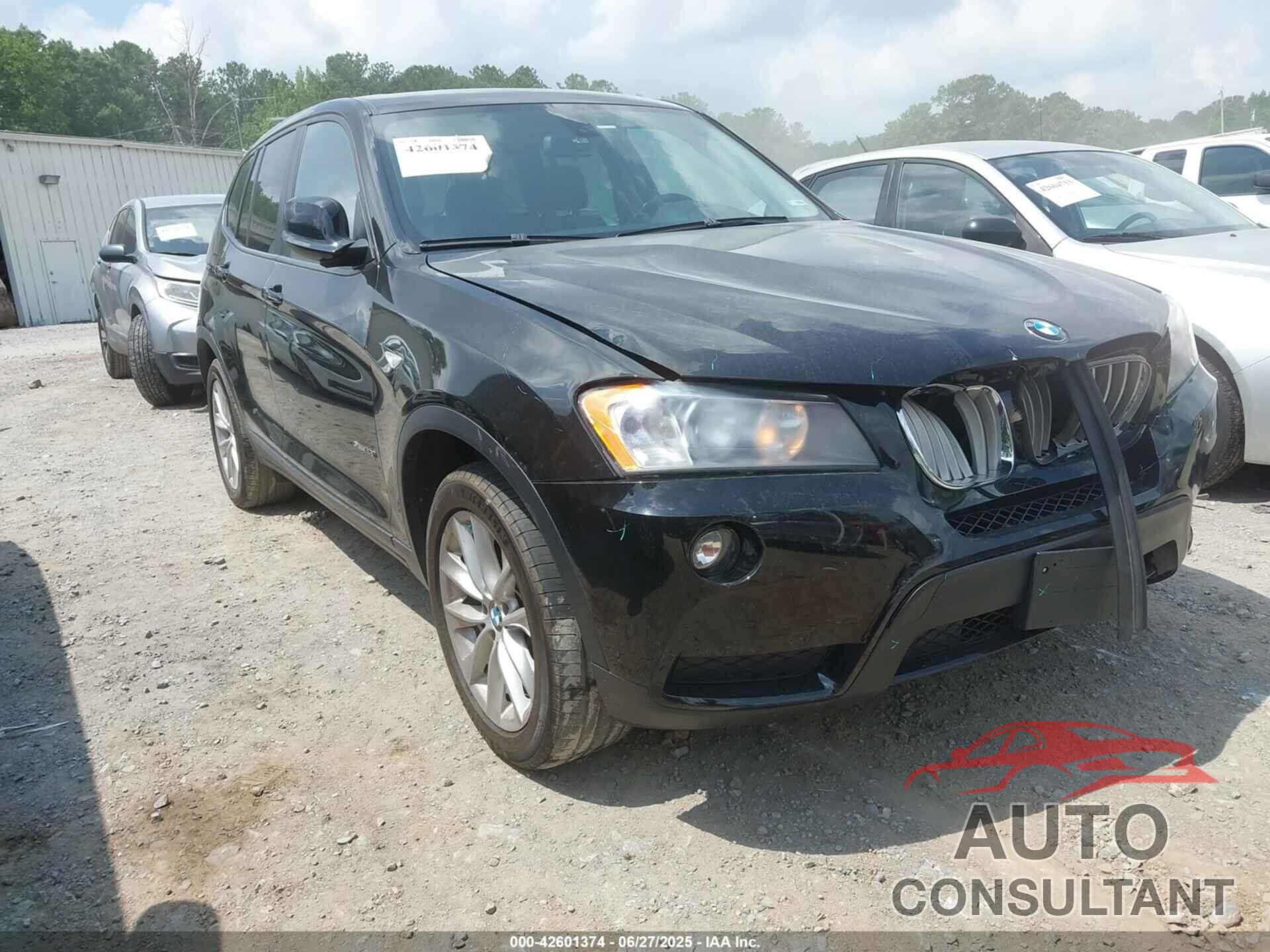 BMW X3 2013 - 5UXWX9C59D0A24516